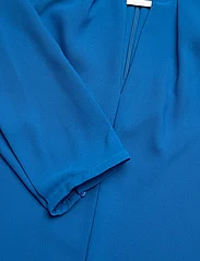 Calvin Klein - METAL BAR LONG SLEEVE BLOUSE - langærmede bluser - parrish blue - 2