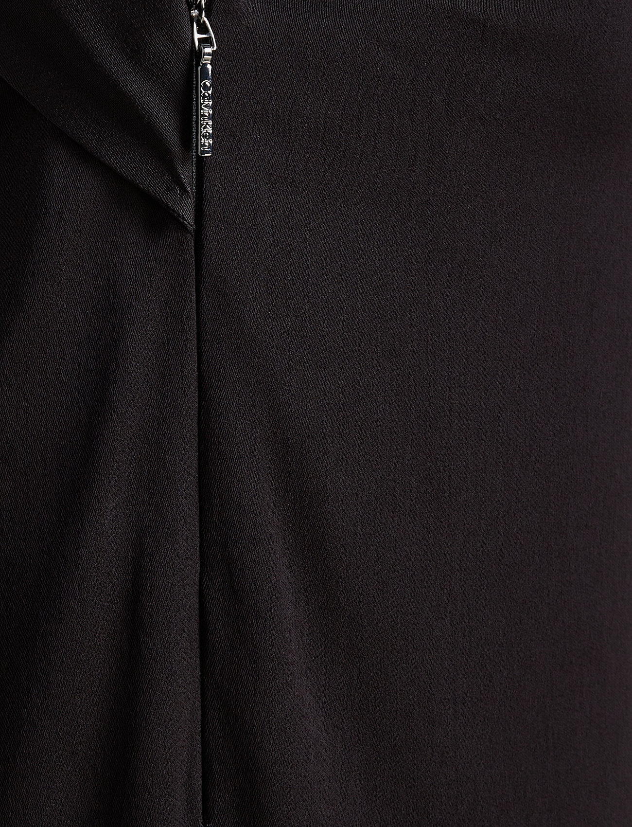 Calvin Klein - HIGH SHINE KNOT ANKLE DRESS - cocktailkleider - ck black - 5