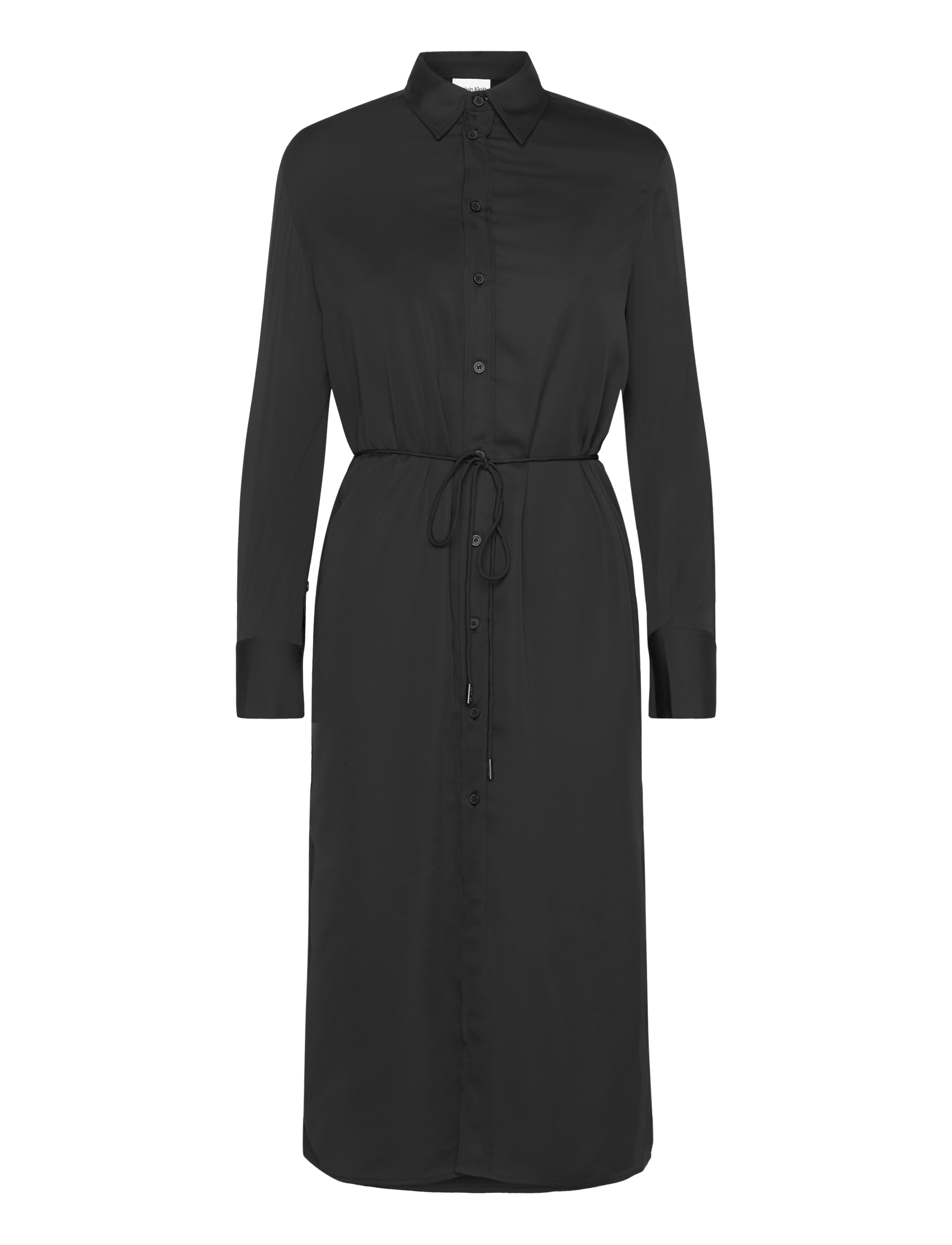 Calvin Klein RECYCLED CDC MIDI SHIRT DRESS - Calvin Klein - CK BLACK / black