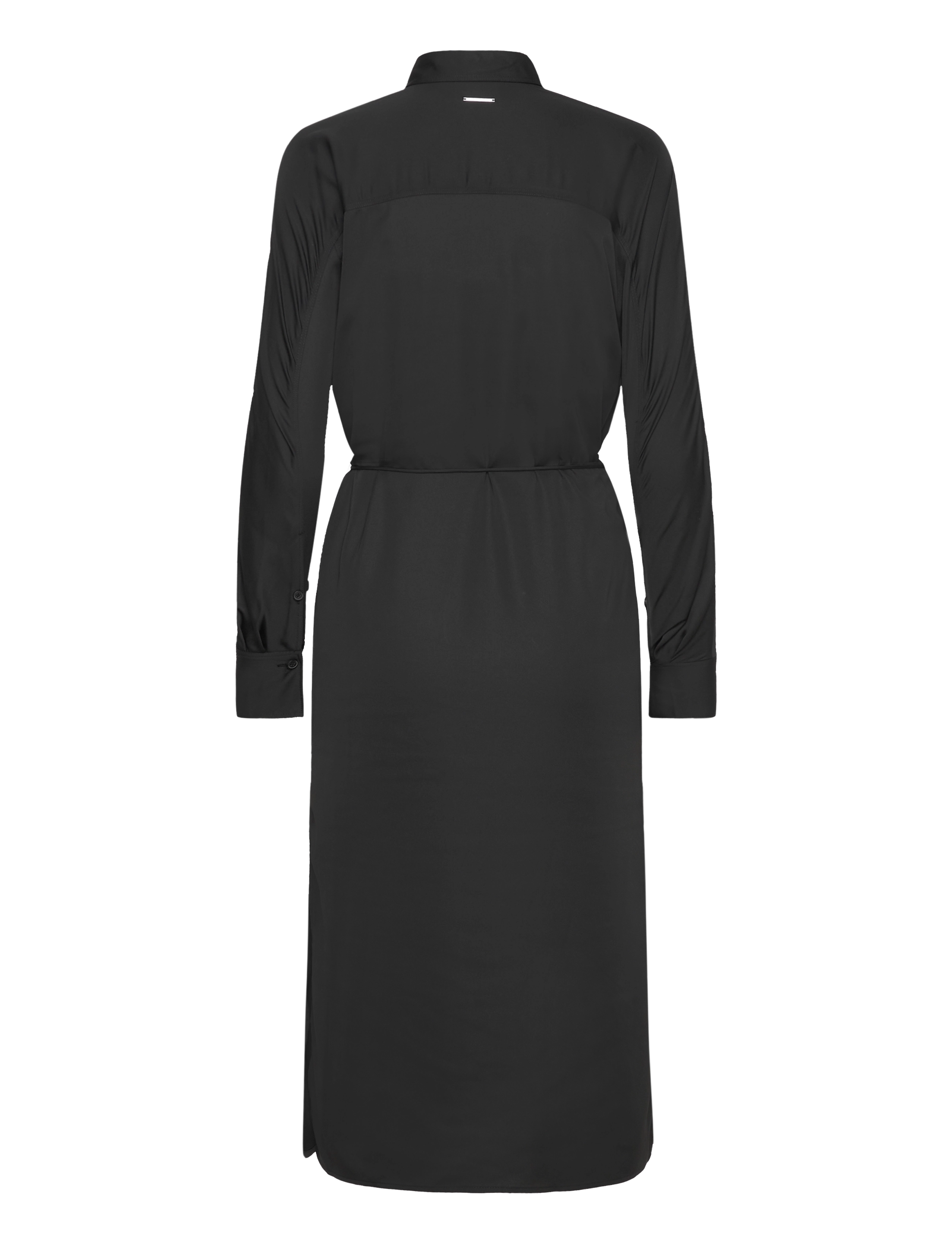 Calvin Klein - RECYCLED CDC MIDI SHIRT DRESS - midi-kleider - ck black - 1