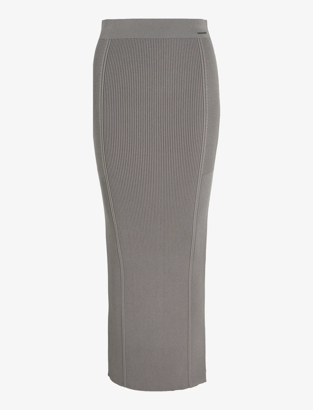 Calvin Klein - TWO TONE RIB COLUMN SKIRT - knitted skirts - steeple gray - 1