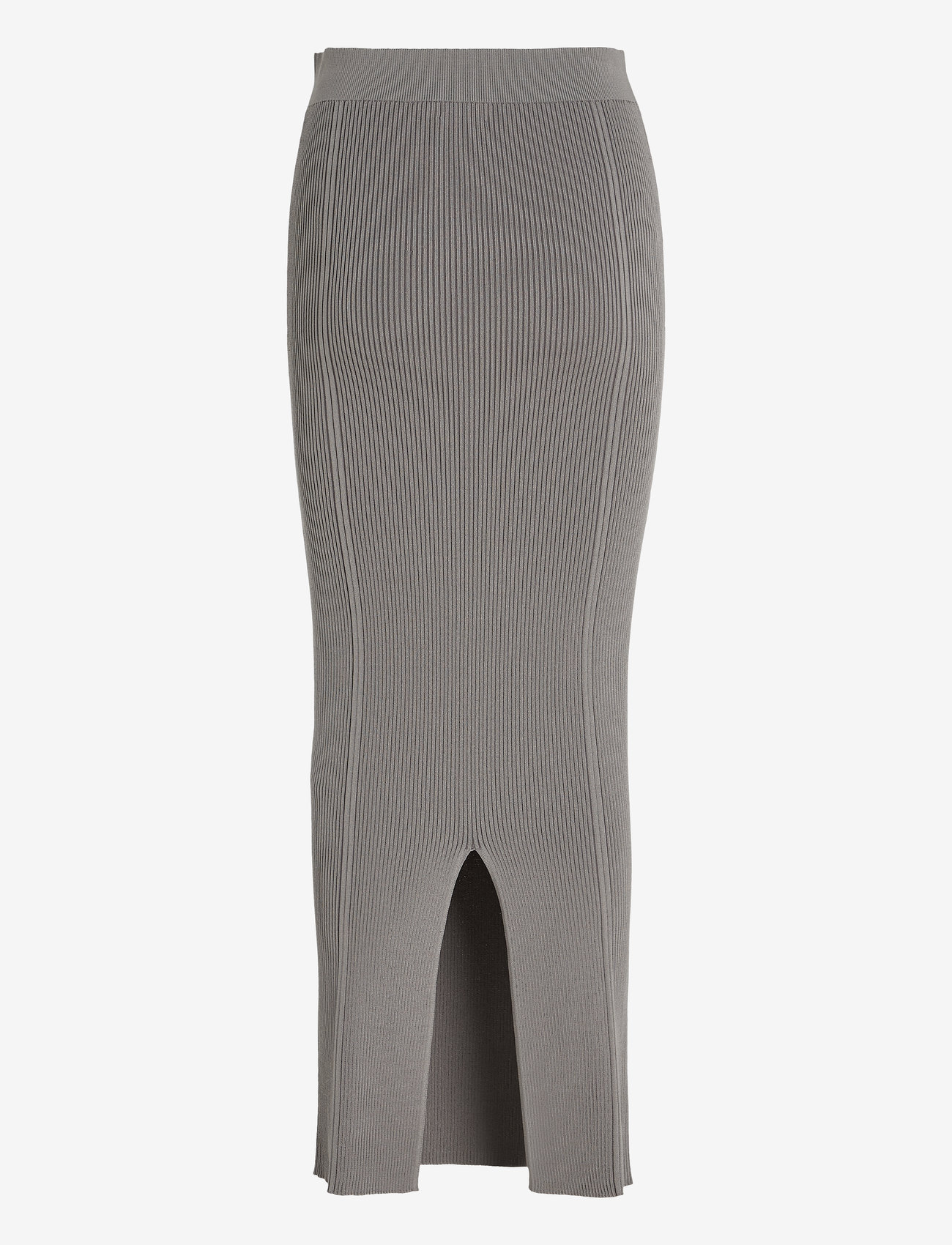 Calvin Klein Two Tone Rib Column Skirt – maxi skirts – shop at