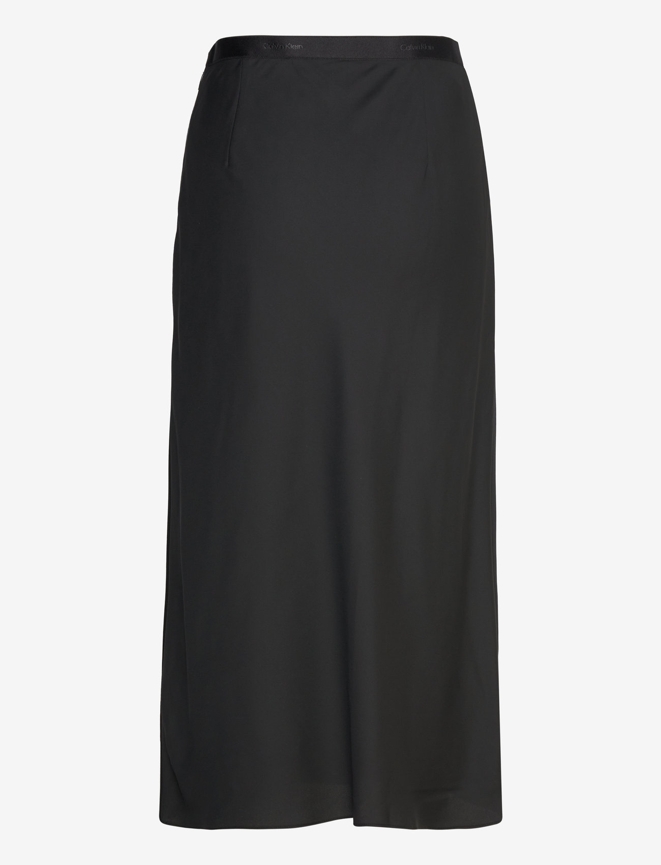 Calvin Klein - RECYCLED CDC BIAS CUT MIDI SKIRT - satinröcke - ck black - 1