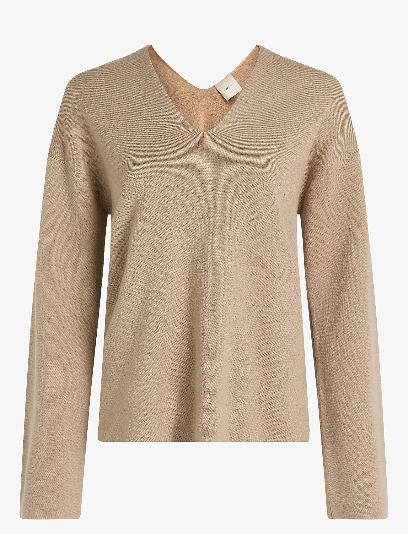 Calvin Klein - DF WOOL BLEND SWEATER - amphora - 0