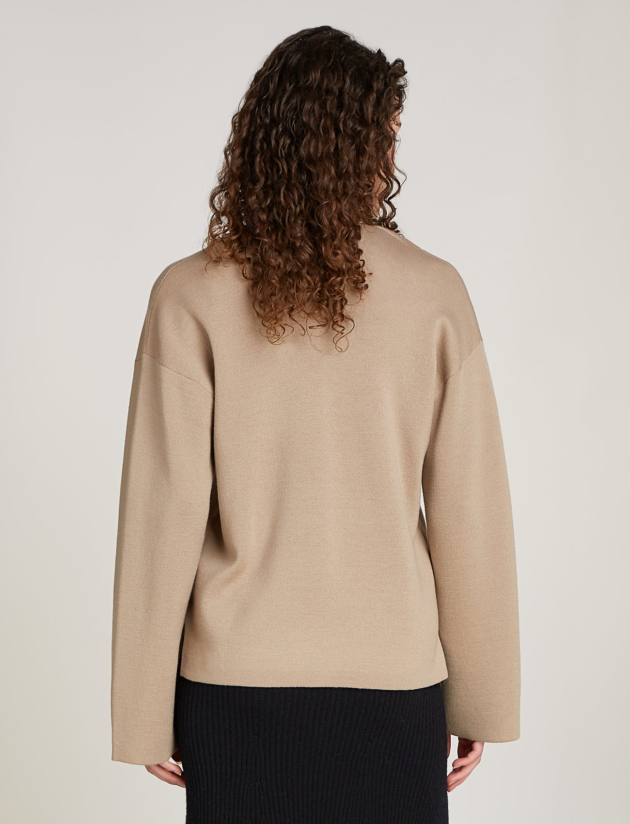Calvin Klein - DF WOOL BLEND SWEATER - amphora - 4
