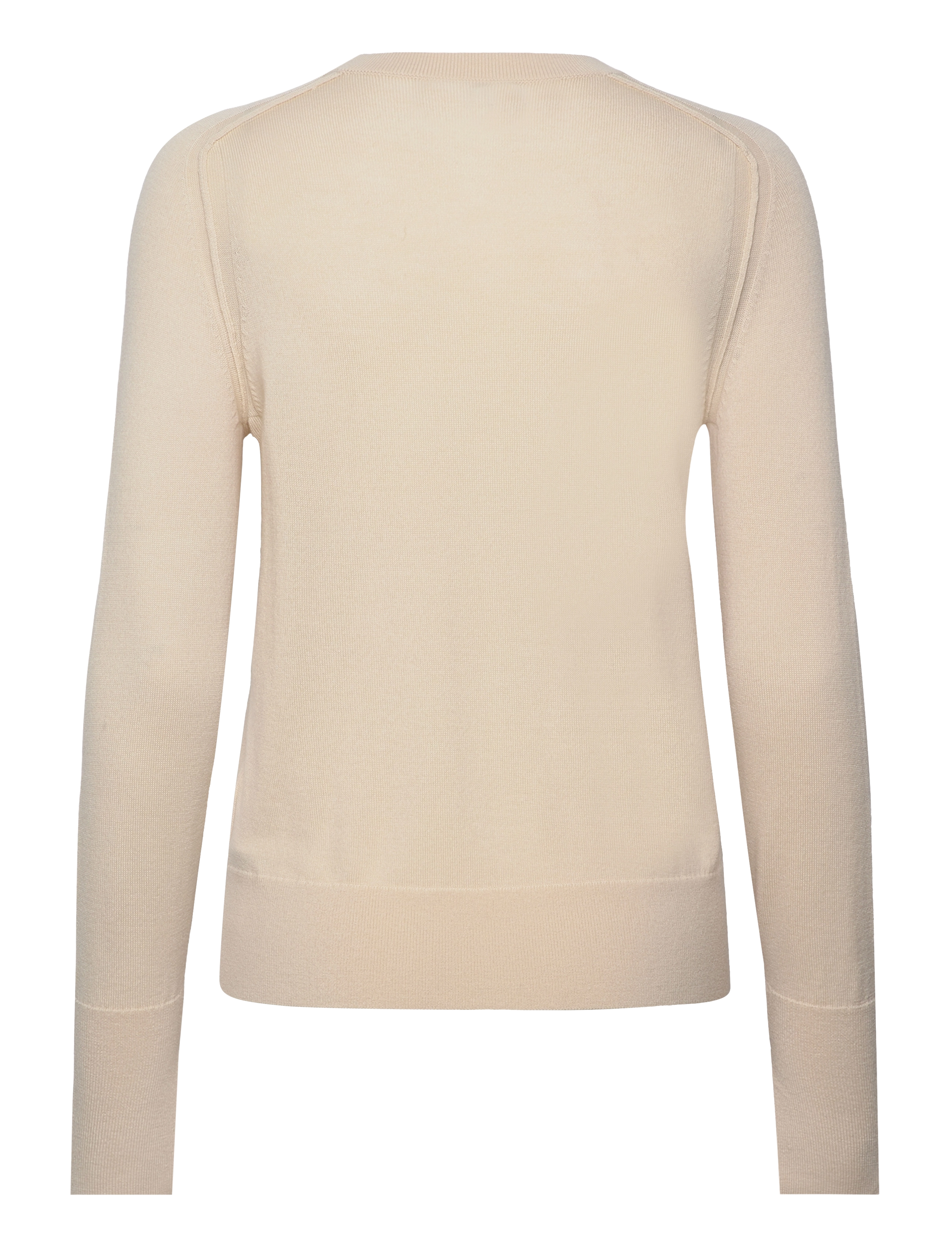 Calvin Klein - MERINO WOOL CREW NECK SWEATER - wood ash - 1