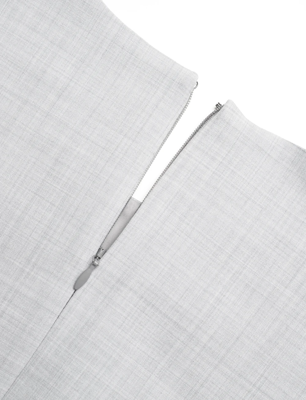 Calvin Klein - WOOL BLEND SHIFT DRESS - short dresses - pale grey heather - 3