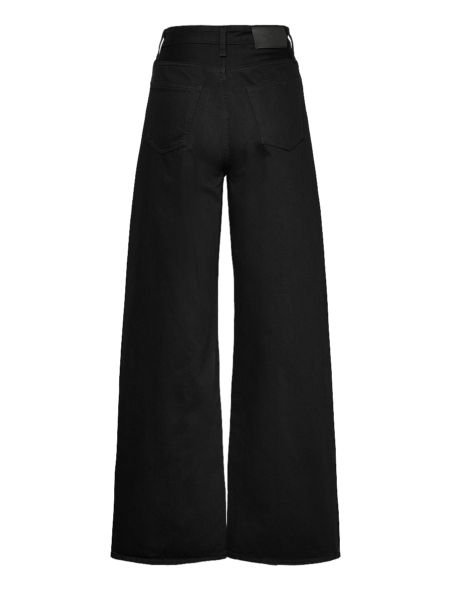 Calvin Klein - HR WIDE - FOREVER BLACK - denim black - 2