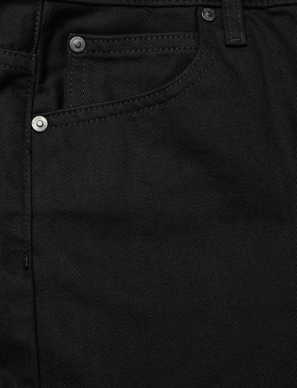 Calvin Klein - HR WIDE - FOREVER BLACK - brede jeans - denim black - 5