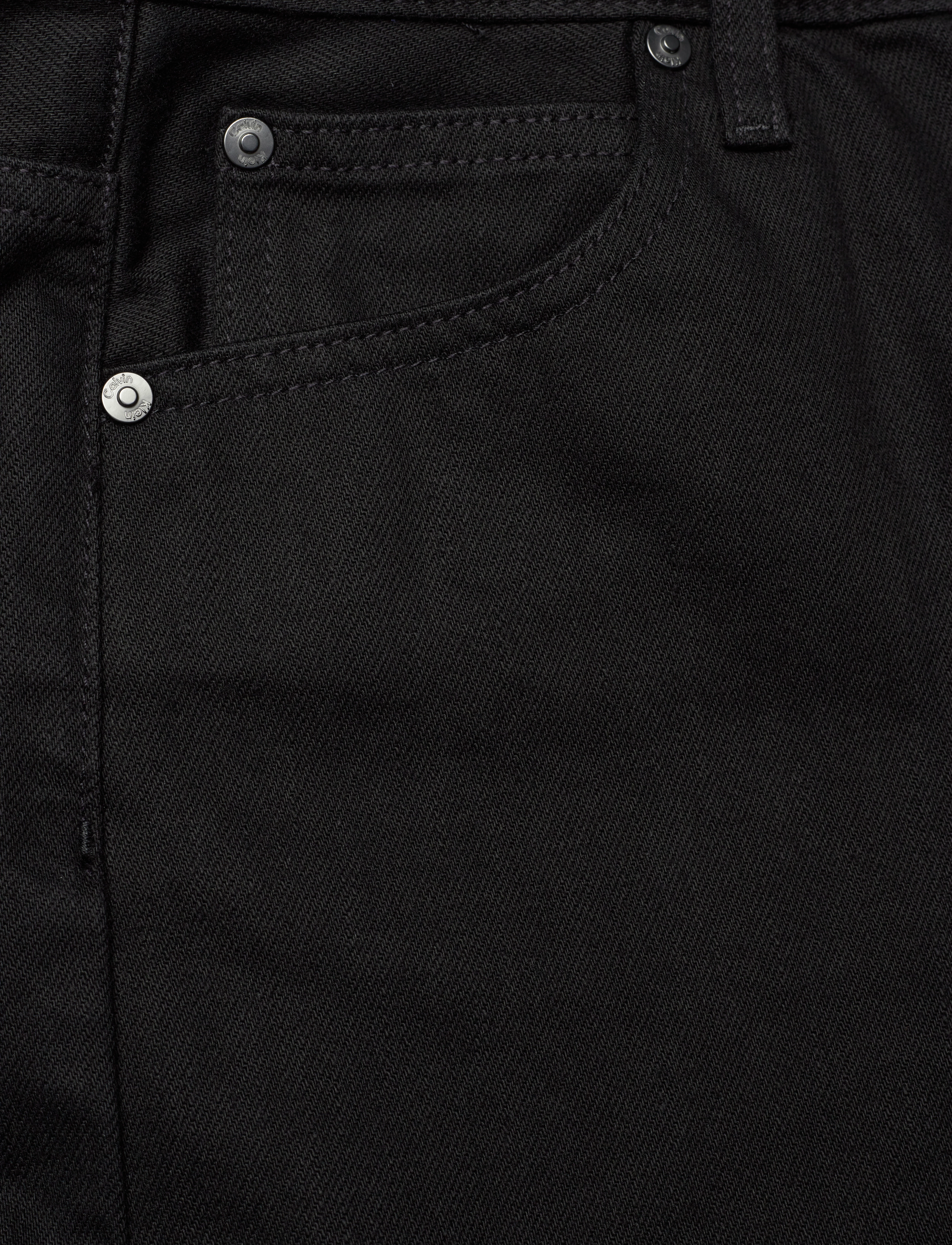 Calvin Klein - HR WIDE - FOREVER BLACK - denim black - 5