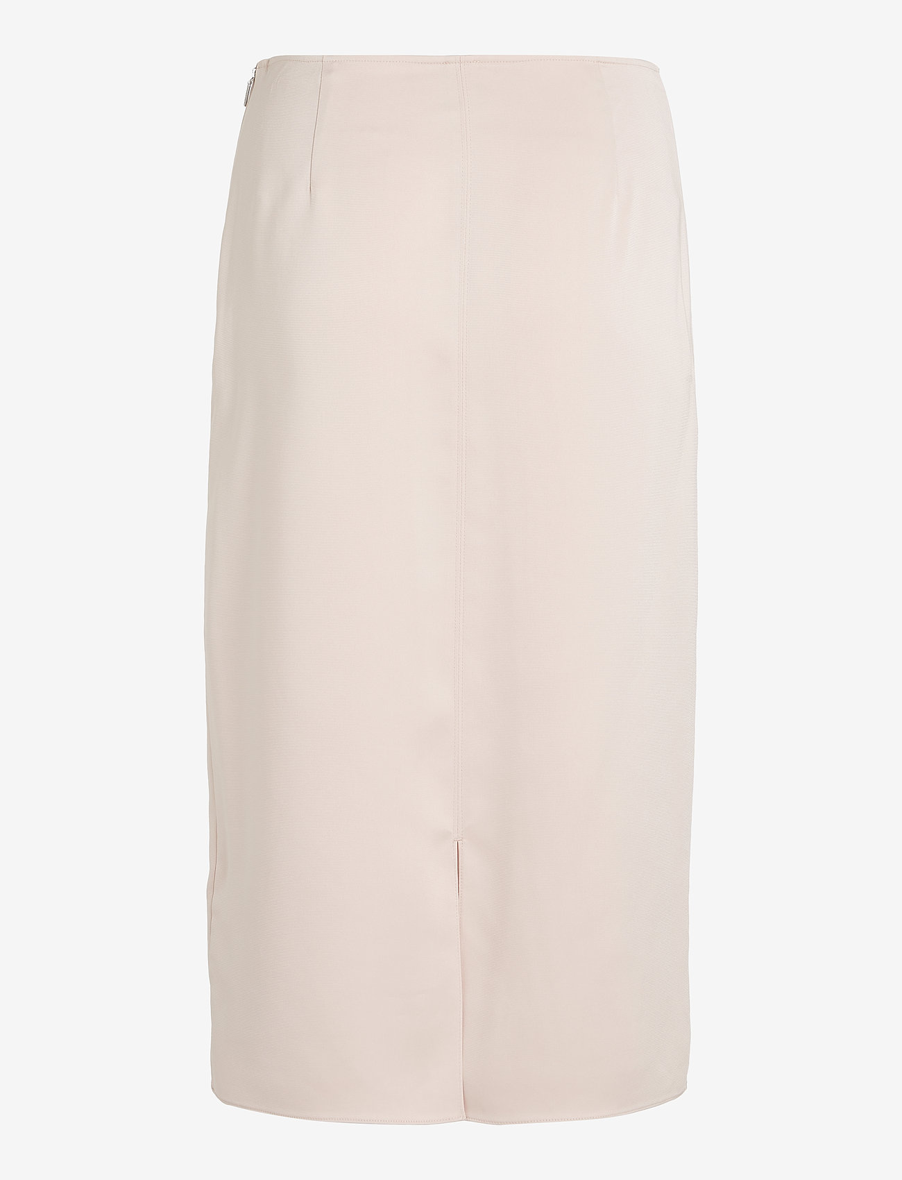 Calvin Klein - STRUCTURED SATIN SKIRT - satin skirts - gray morn - 5