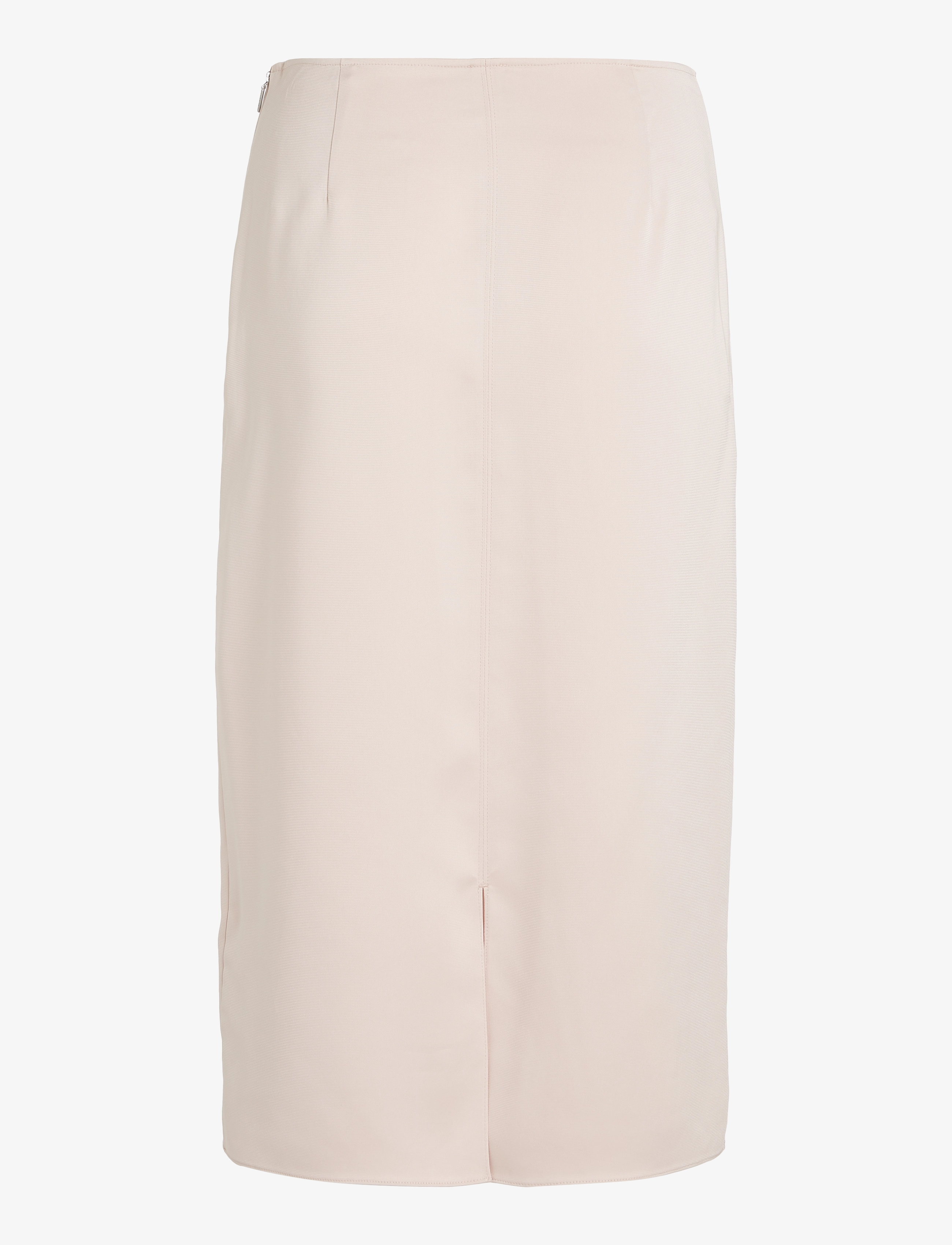 Calvin Klein - STRUCTURED SATIN SKIRT - midi röcke - gray morn - 5