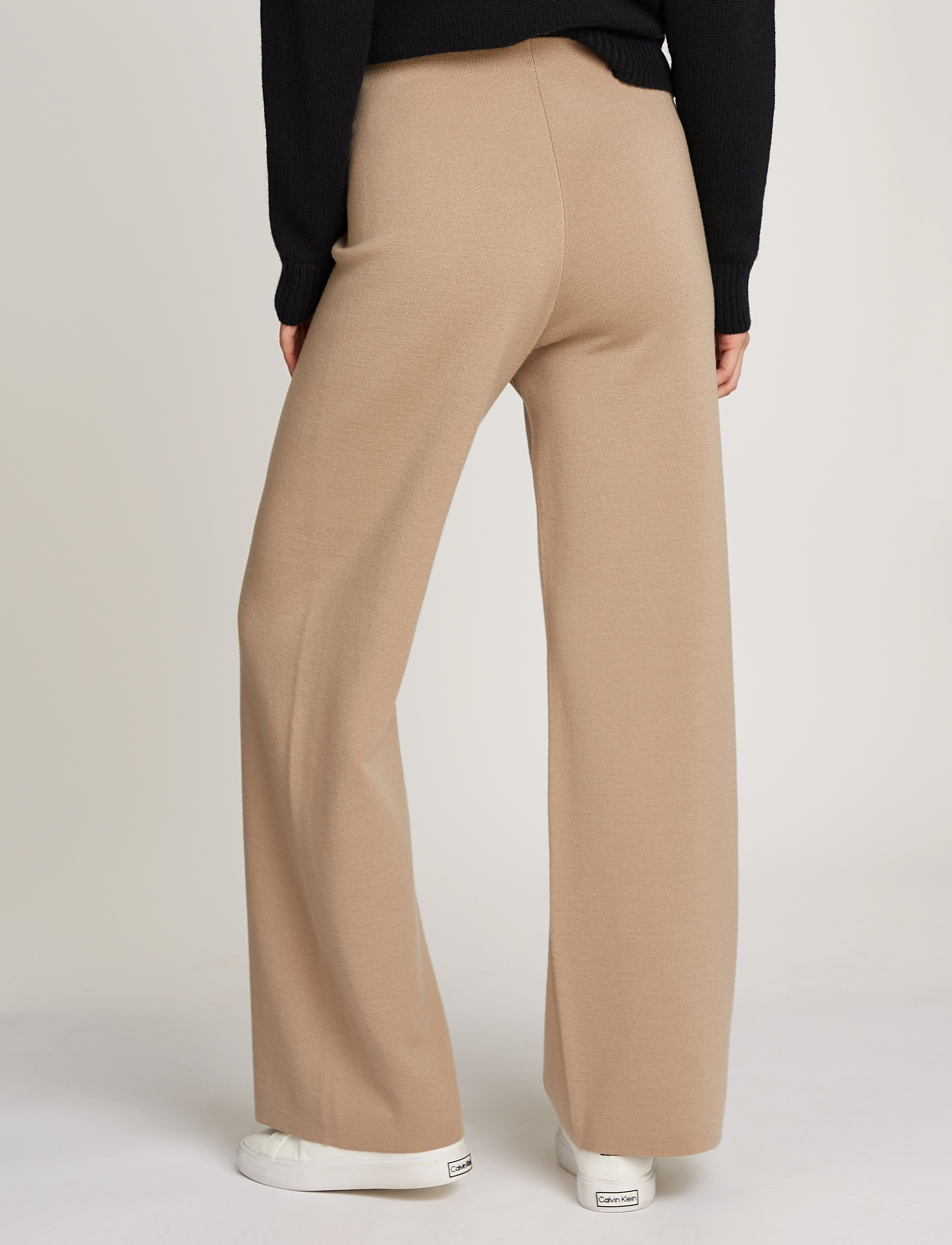 Calvin Klein - DF WOOL BLEND STRAIGHT PANT - amphora - 3