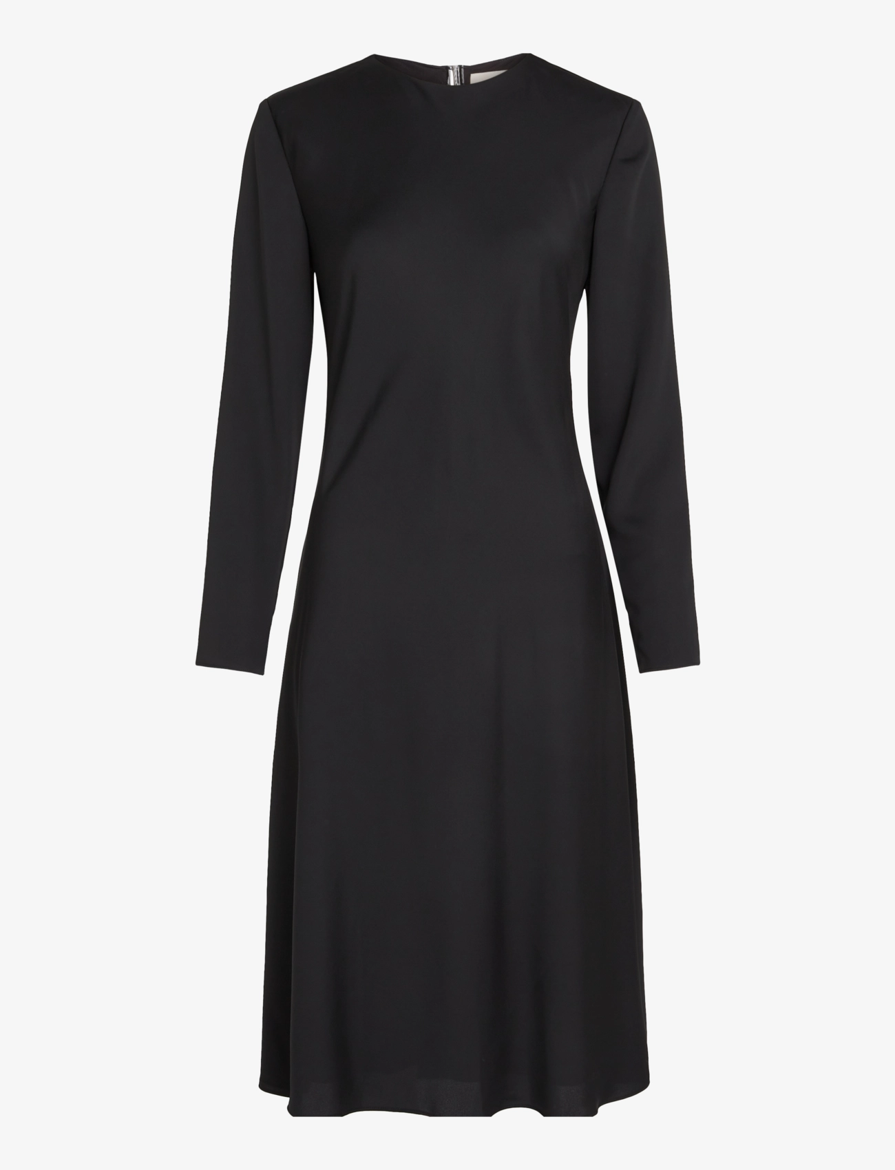 Calvin Klein RECYCLED CDC FIT & FLARE DRESS - Tøj - CK BLACK / black