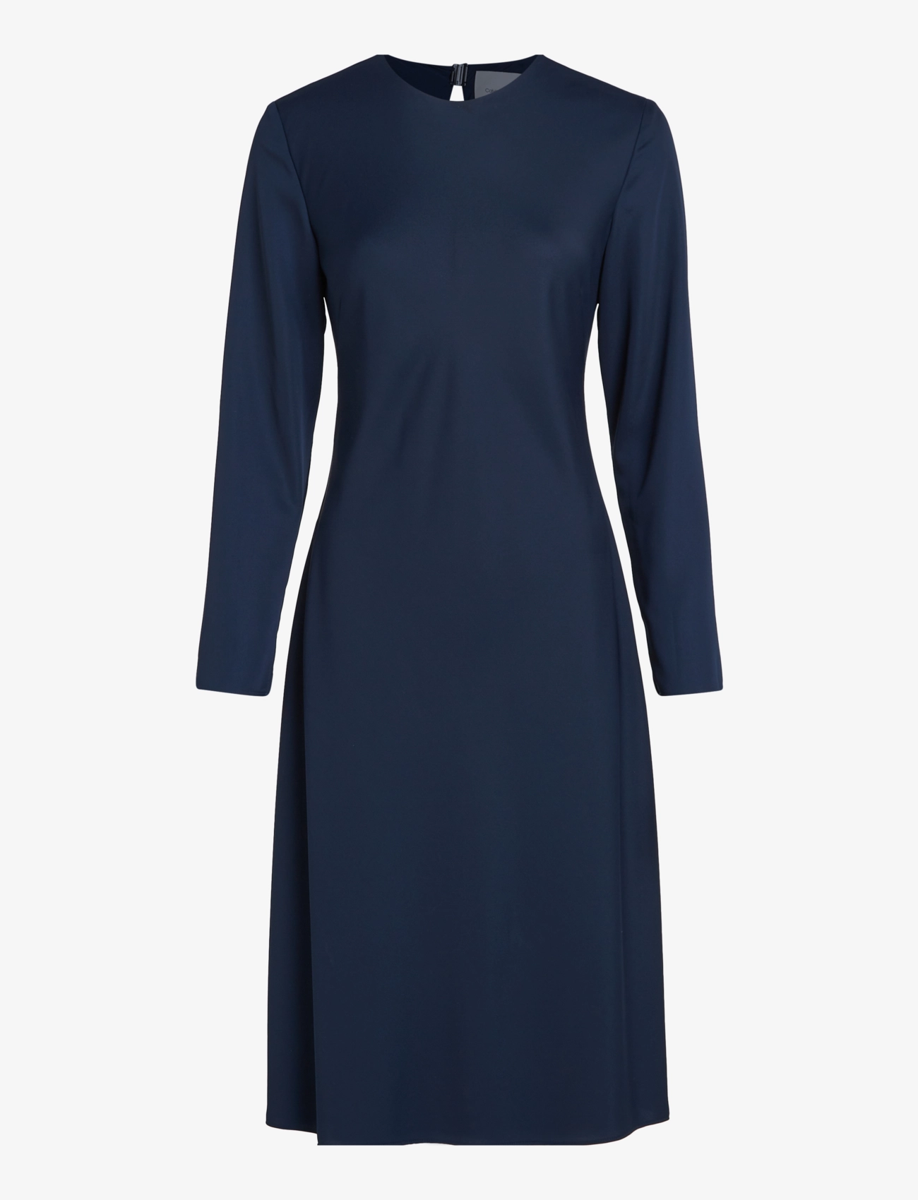 CALVIN KLEIN Recycled Cdc Fit & Flare Kleid Navy - 38 - Damen