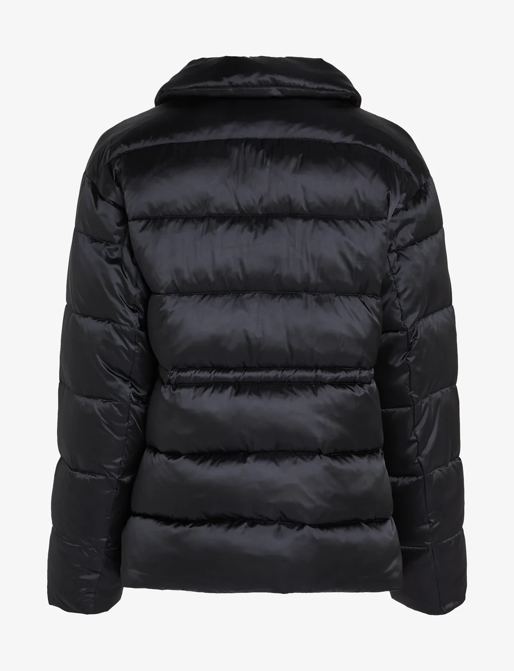 Calvin Klein - MW PADDED SATIN DRAWSTRINGJACKET - dunjakker - ck black - 5