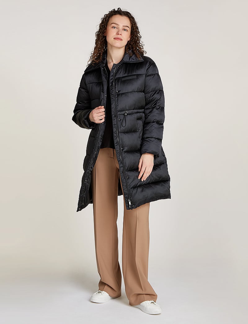 Calvin Klein Mw Padded Satin Drawstring Coat 258 Buy Padded Coats from Calvin Klein online at Fast delivery and easy returns