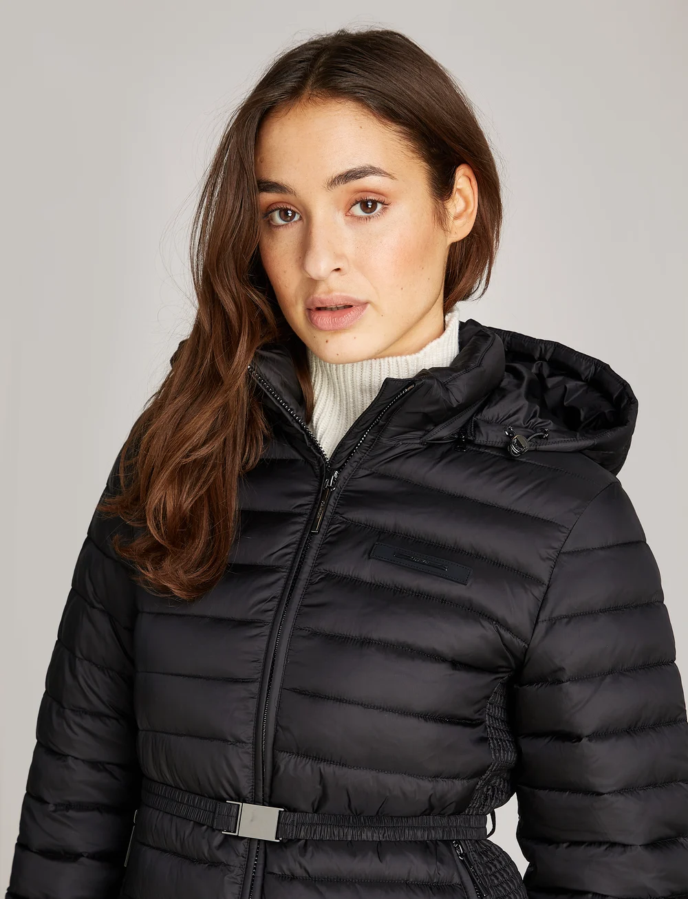 Calvin Klein - LW PADDED SMOCKING JACKET - dunjakker - ck black - 3