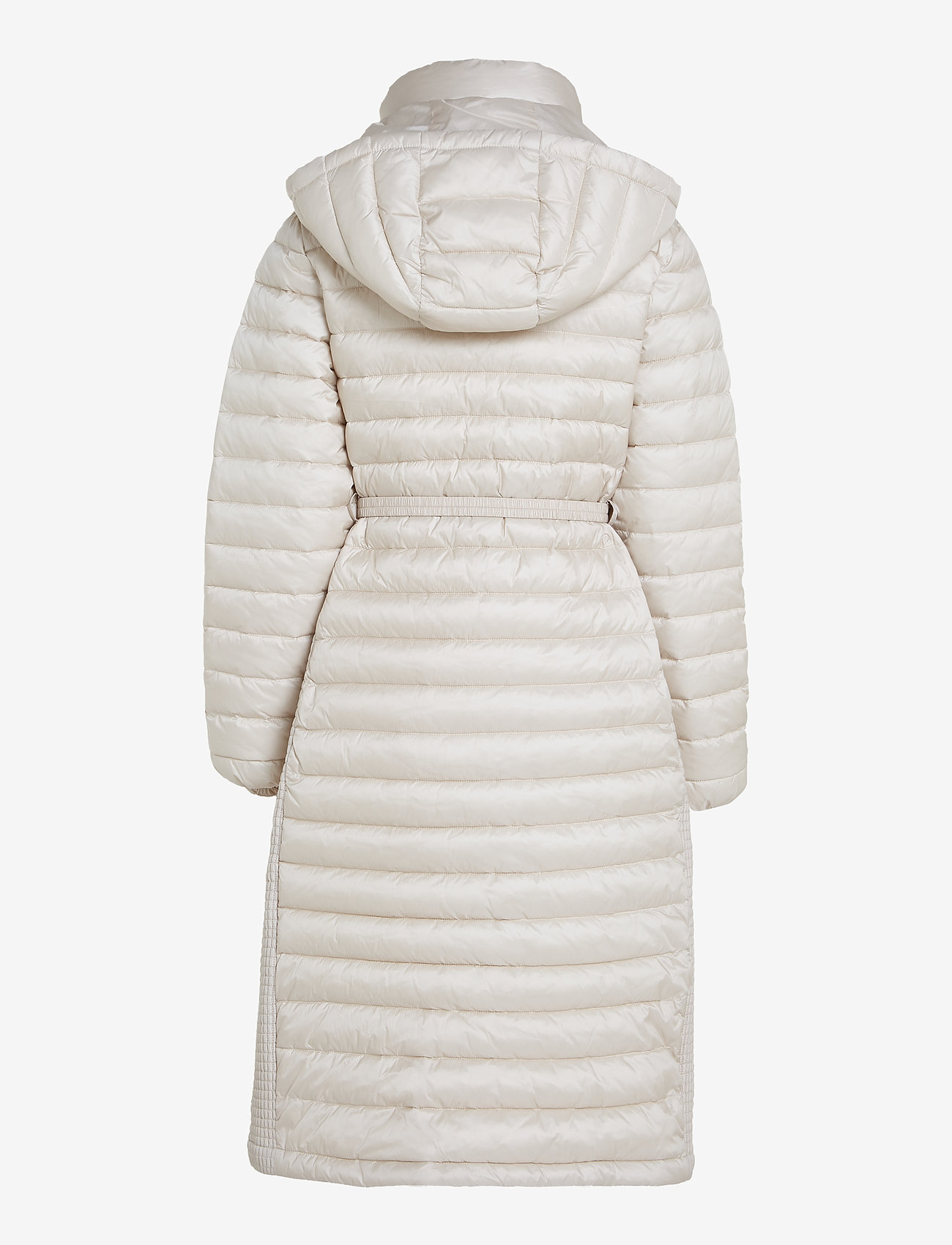 Calvin Klein - LW PADDED SMOCKING MIDI COAT - gray morn - 4