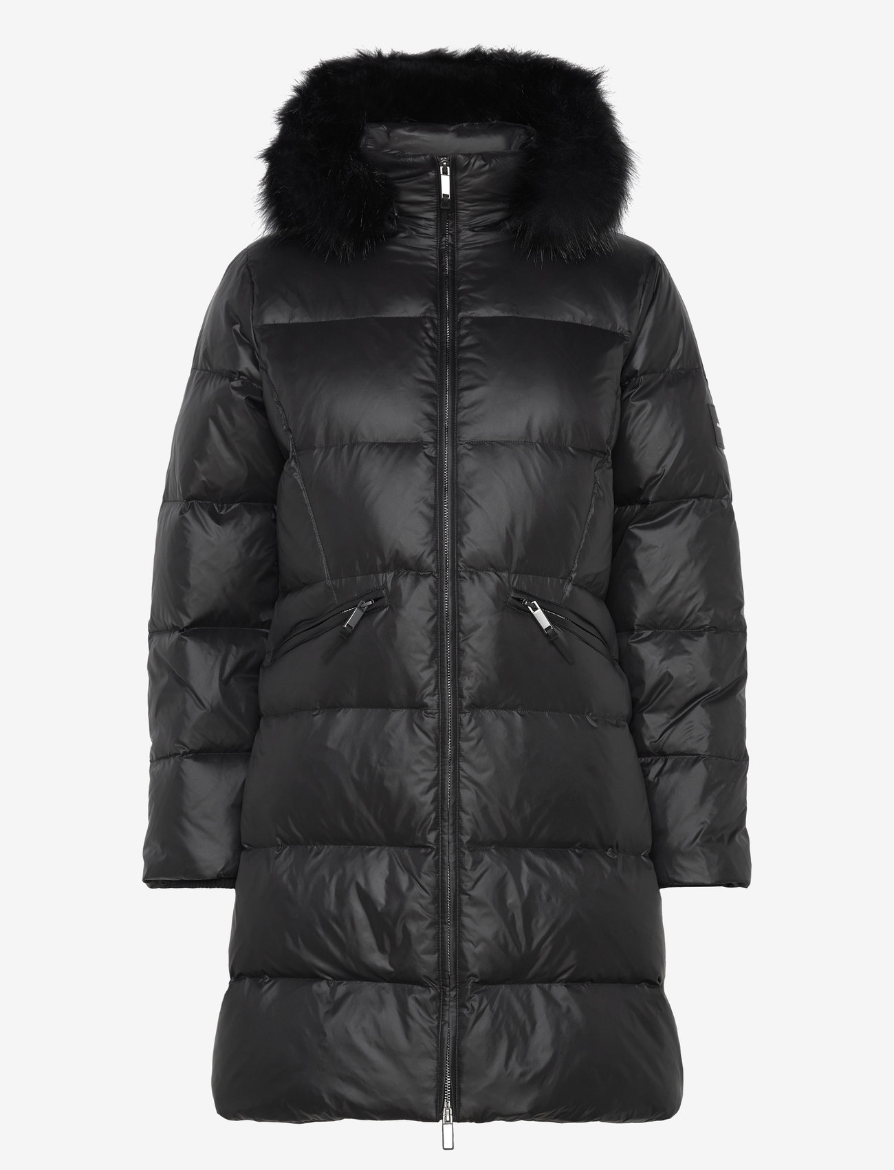 Calvin Klein - MW PADDED REAL DOWN COAT - ck black - 1