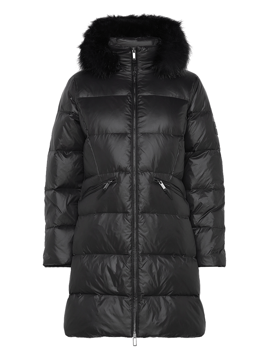 Calvin Klein - MW PADDED REAL DOWN COAT - ck black - 1