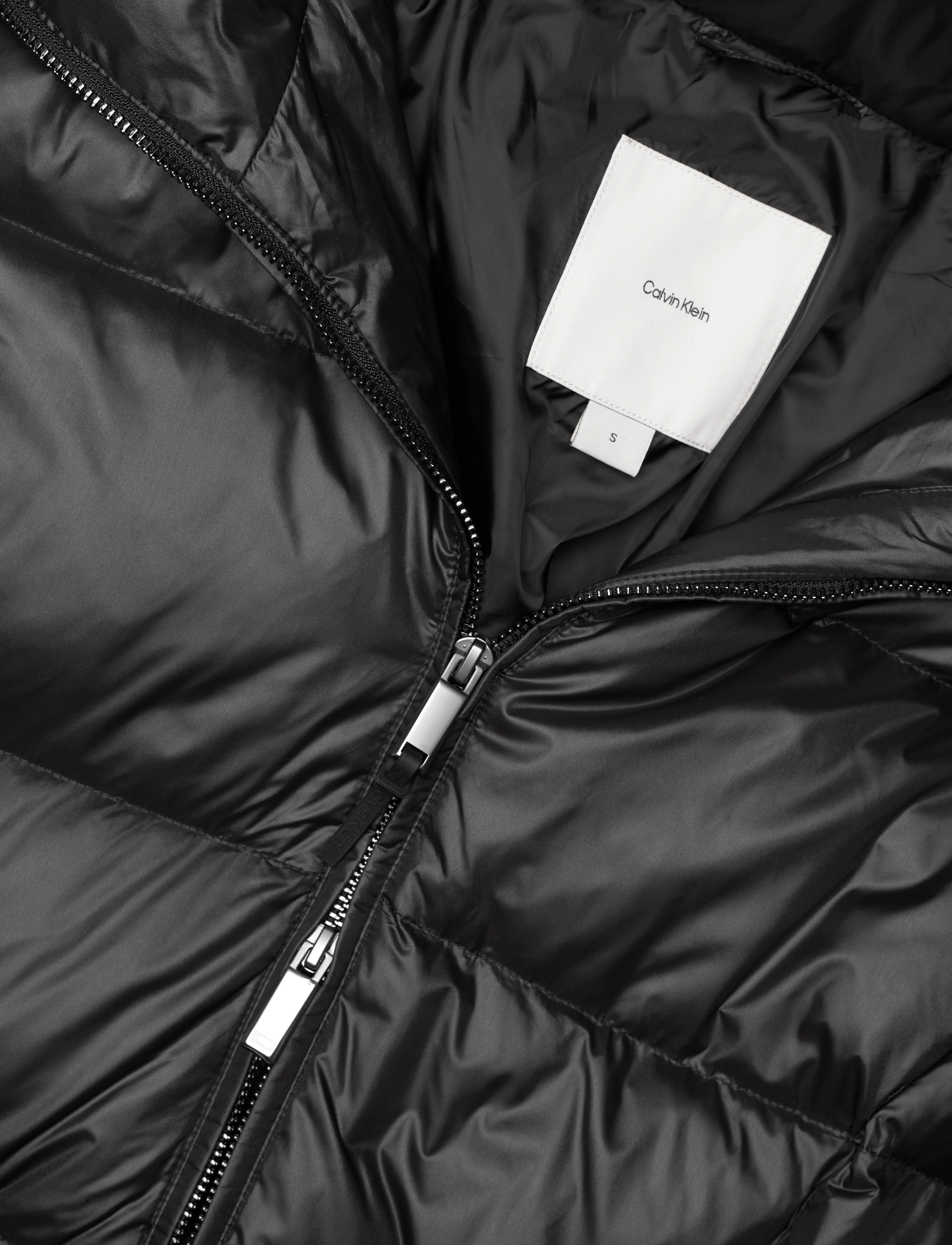 Calvin Klein - MW PADDED REAL DOWN COAT - ck black - 3