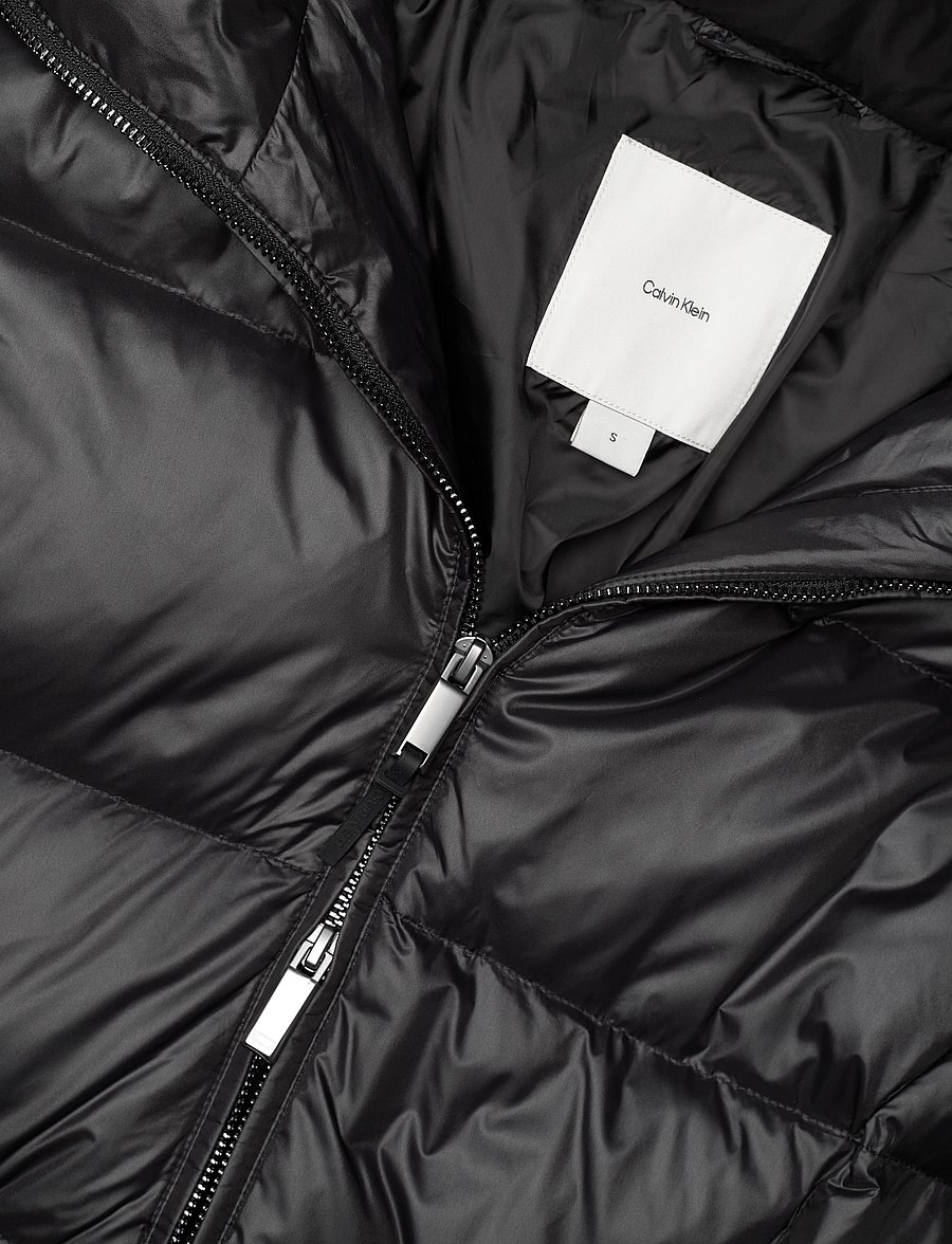 Calvin Klein - MW PADDED REAL DOWN COAT - ck black - 5