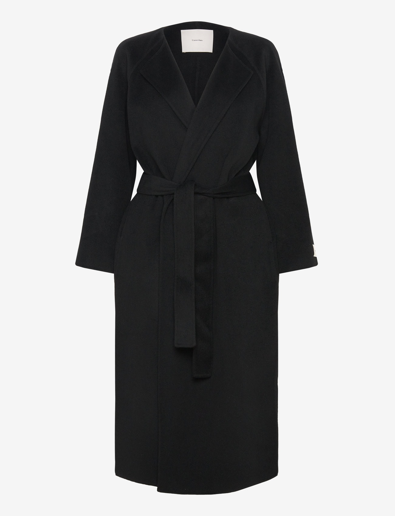 Calvin Klein - DF WOOL ARCHIVE COAT - ck black - 0