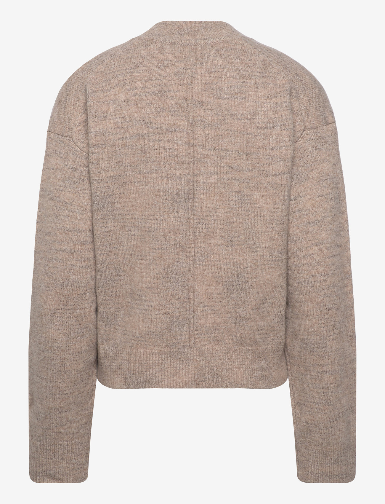 Calvin Klein - SOFT HEATHER V-NECK SWEATER - pale amphora heather - 1