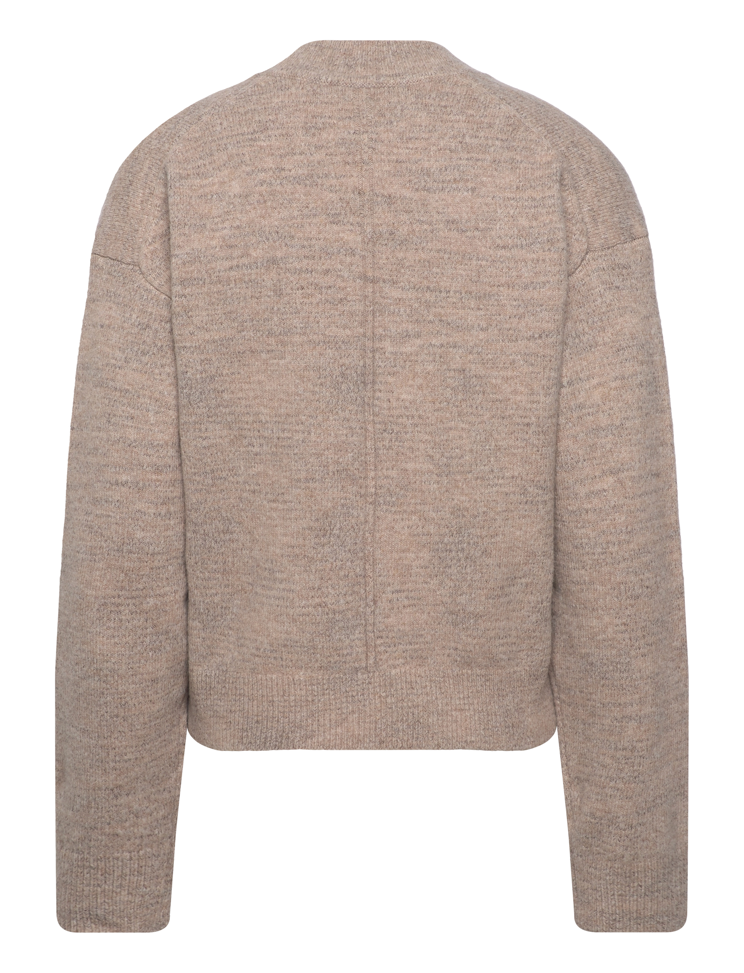 Calvin Klein - SOFT HEATHER V-NECK SWEATER - pale amphora heather - 1