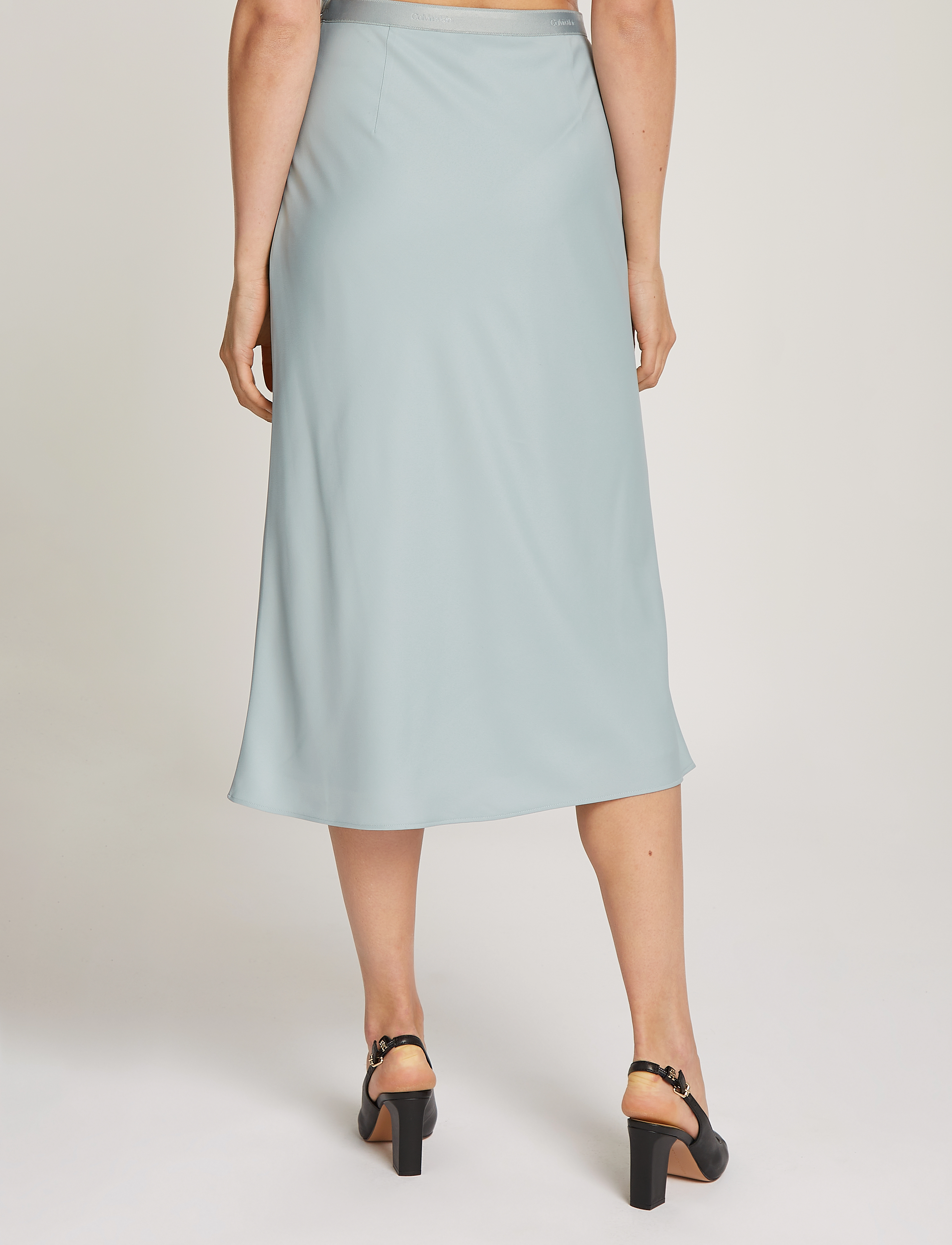 Calvin Klein - RECYCLED CDC BIAS CUT MIDI SKIRT - abyss - 3