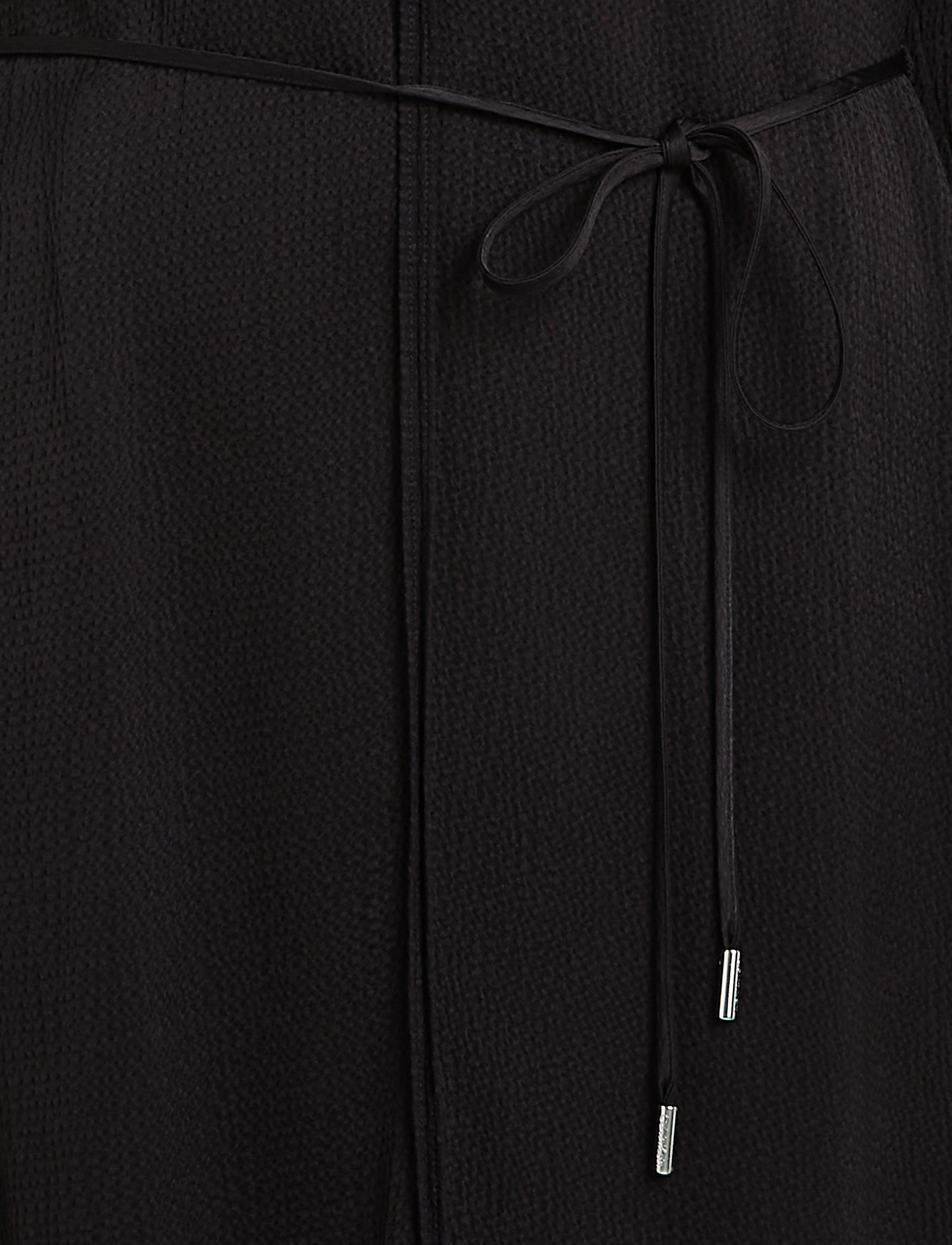 Calvin Klein - HAMMERED SATIN V NECK DRESS - festmode zu outlet-preisen - ck black - 5