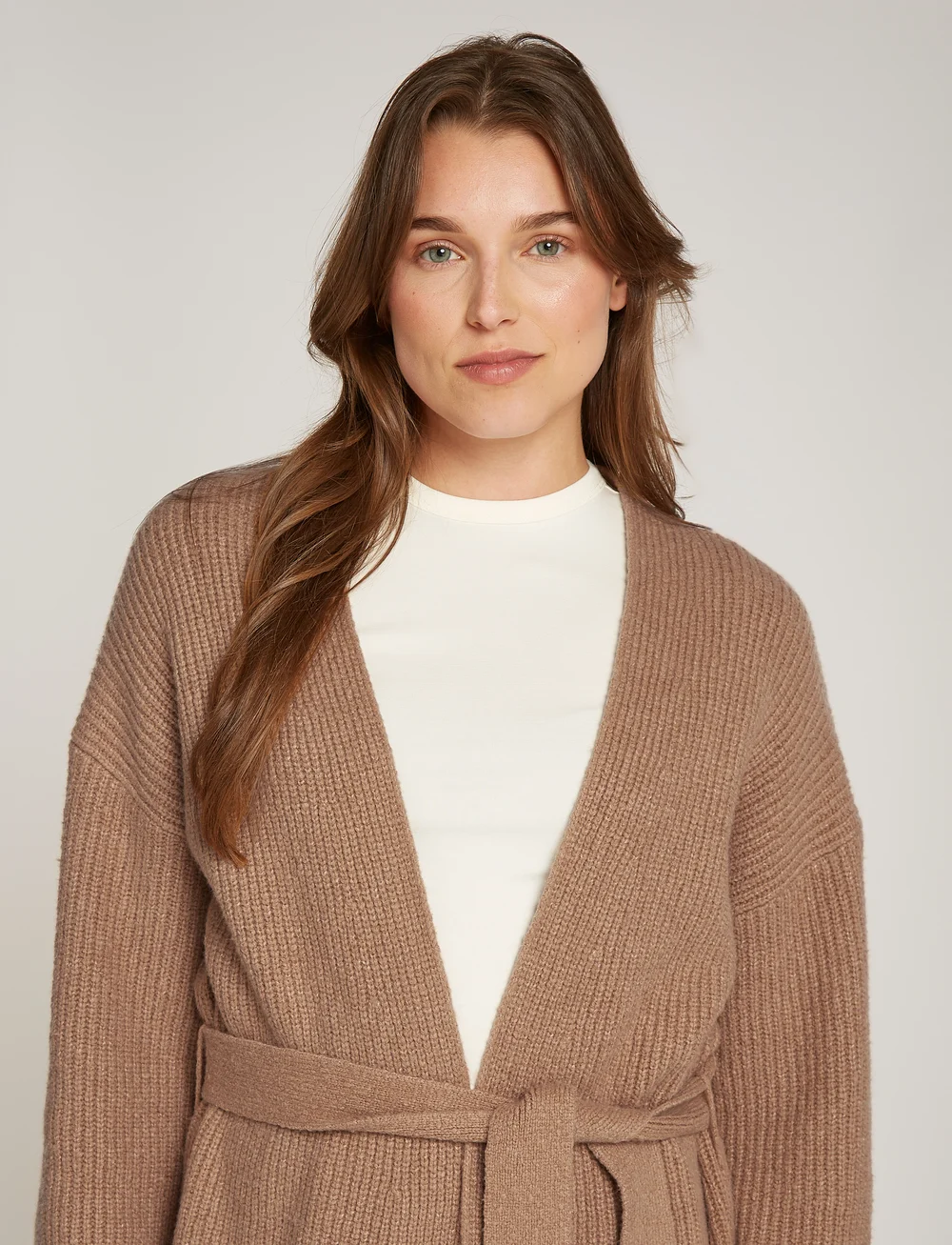 Calvin Klein Boucle Rib Relaxed Long Cardigan Cardigans Boozt