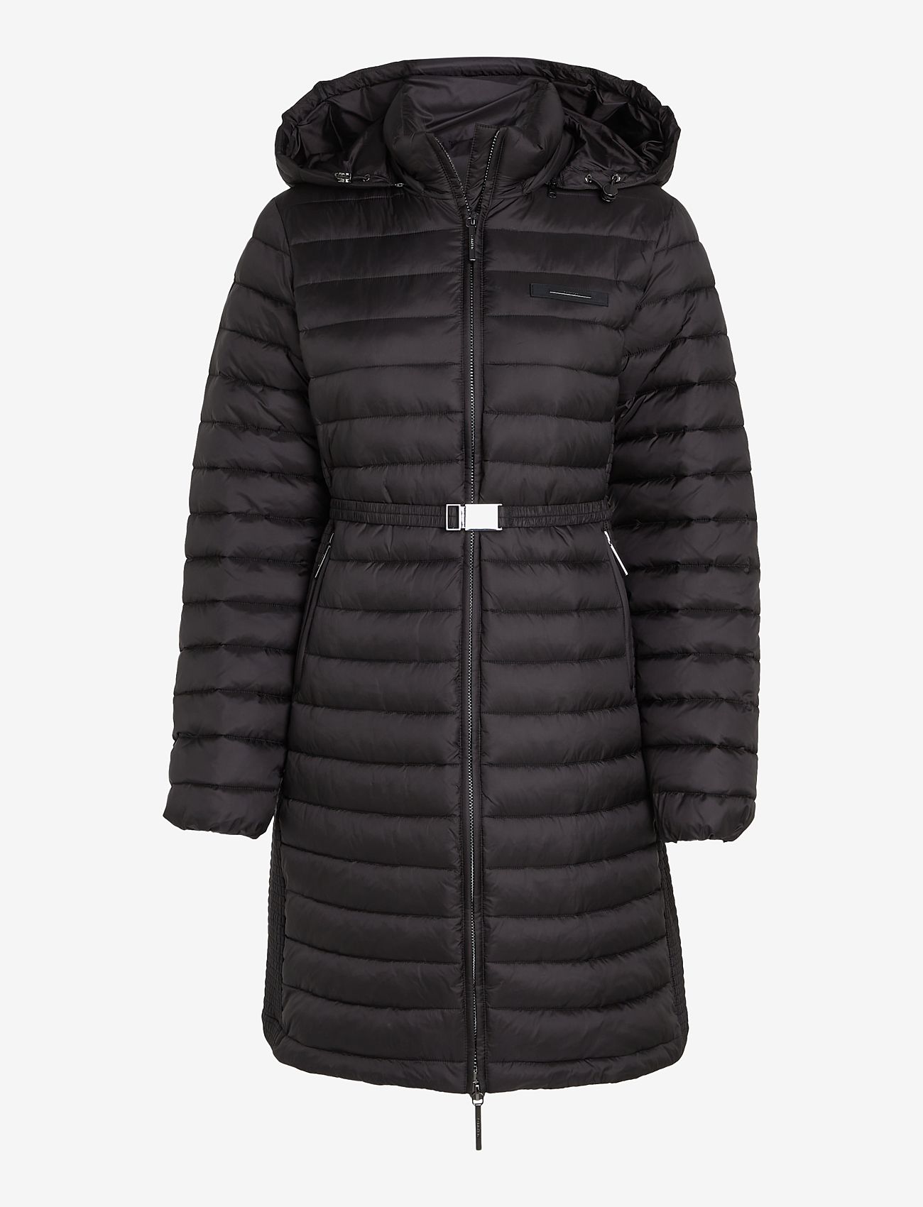 Calvin Klein - LW PADDED SMOCKING KNEE COAT - ck black - 1