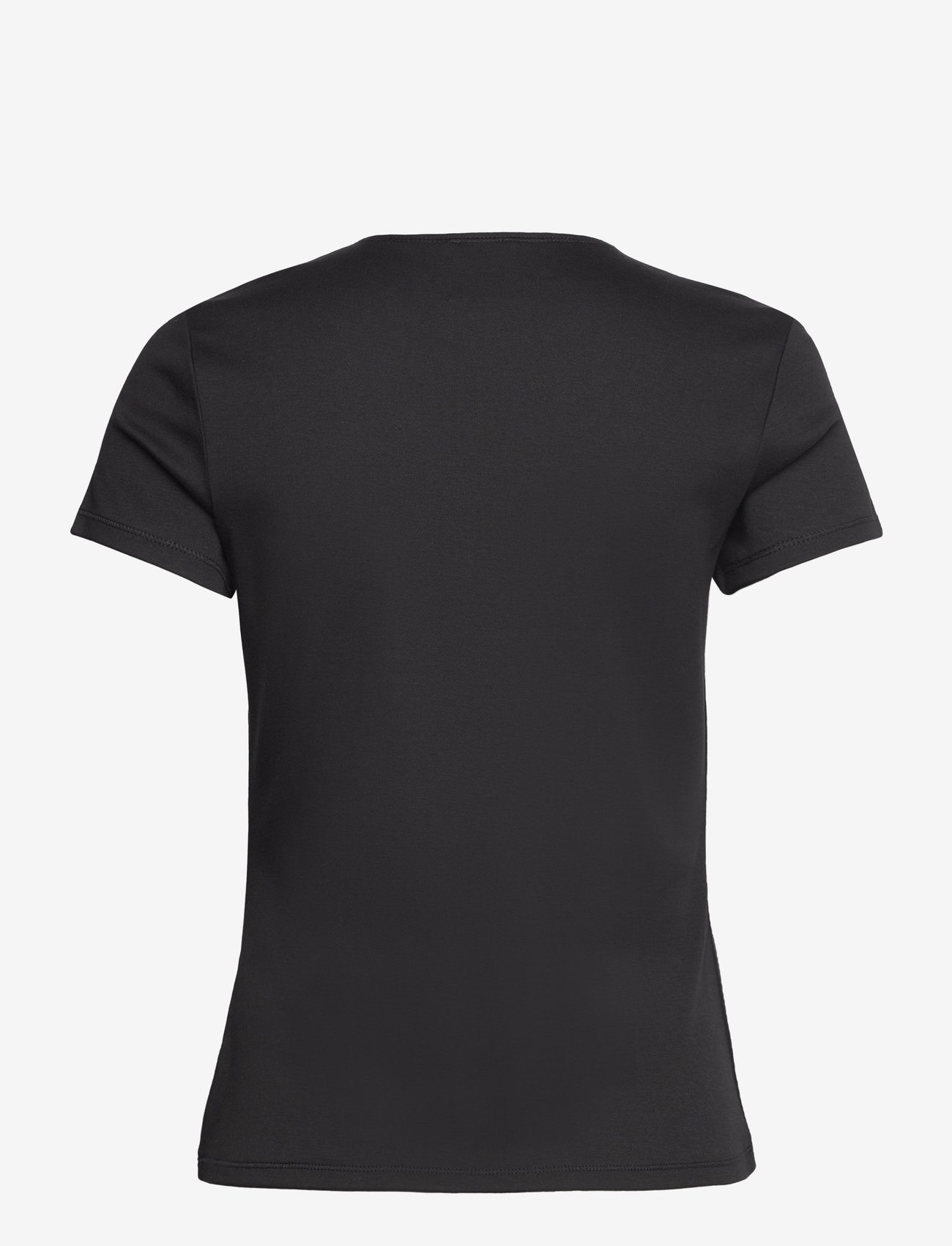 Calvin Klein - LIQUID TOUCH C-NK TOP SS - ck black - 1