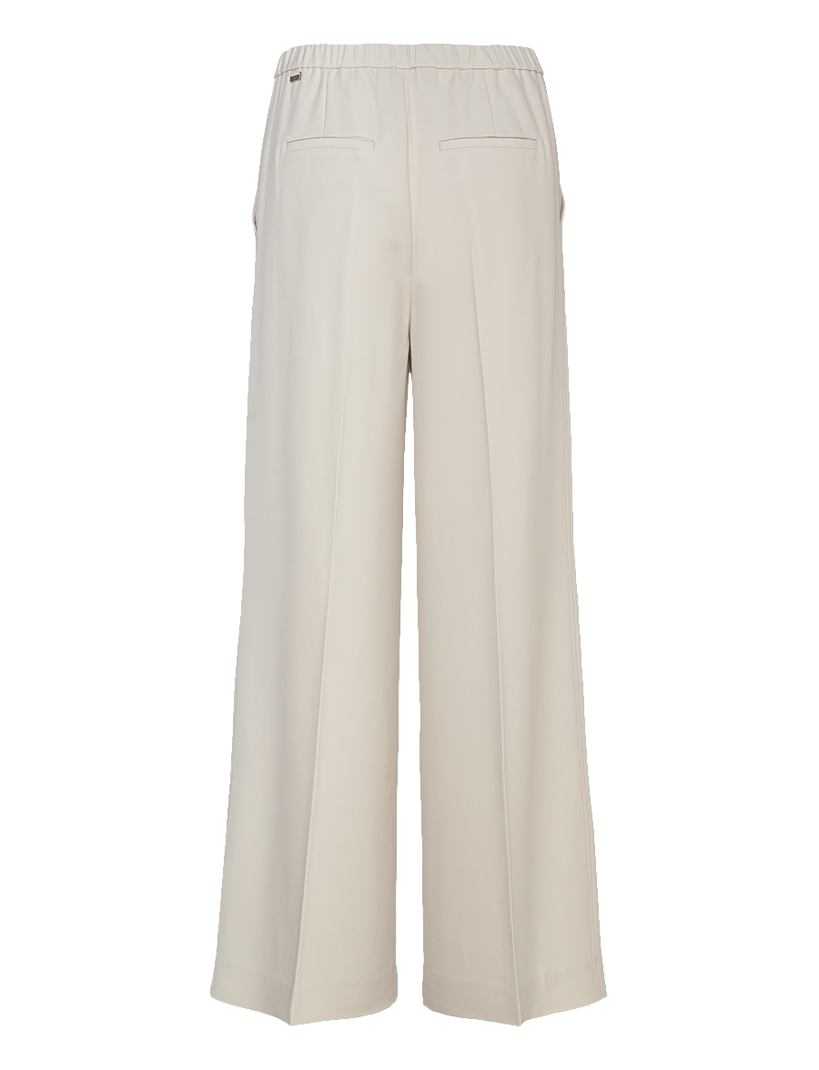 Calvin Klein - TRAVEL TWILL WIDE LEG PANT - anzugshosen - chalk - 2