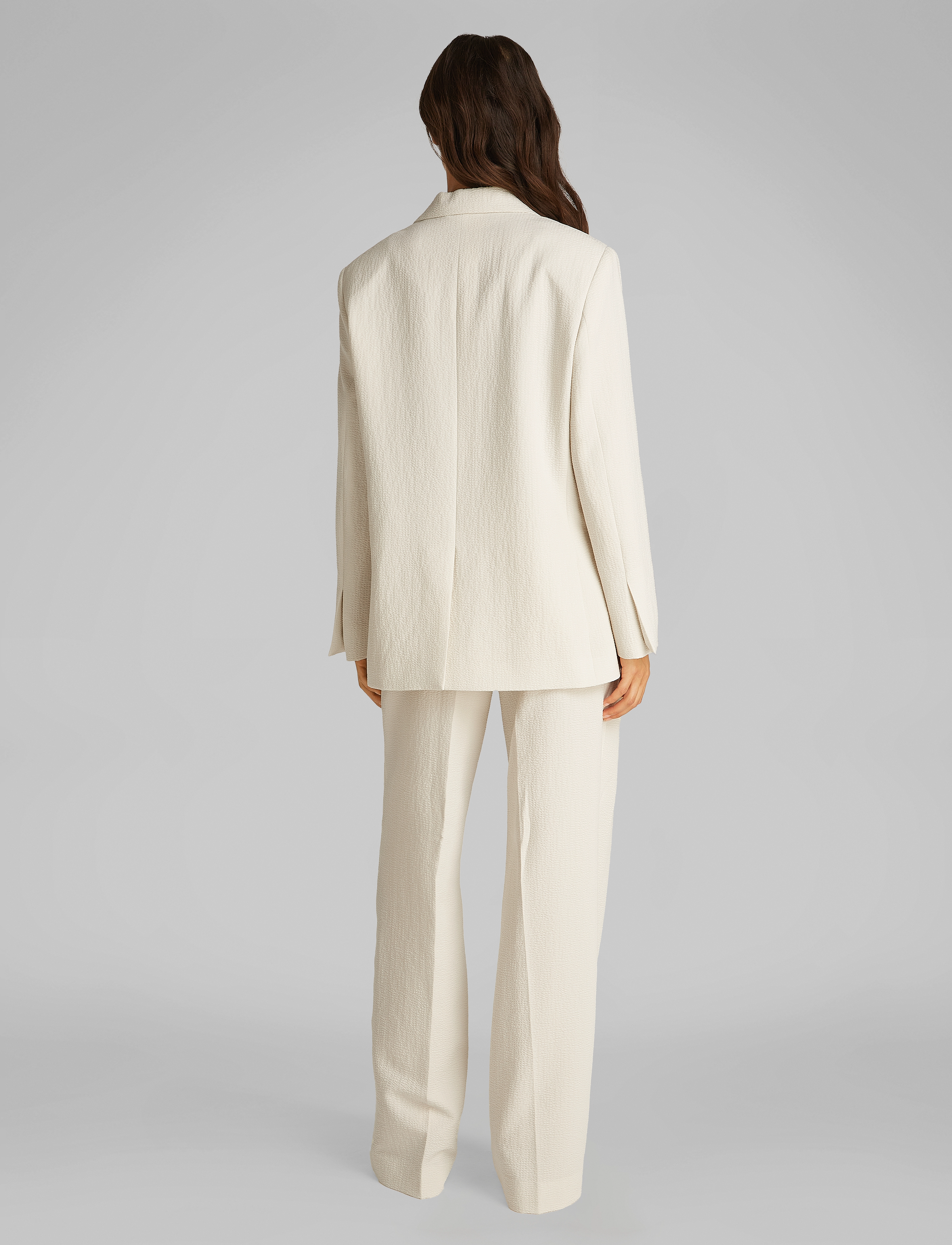 Calvin Klein - SOFT SEERSUCKER BLAZER - chalk - 2