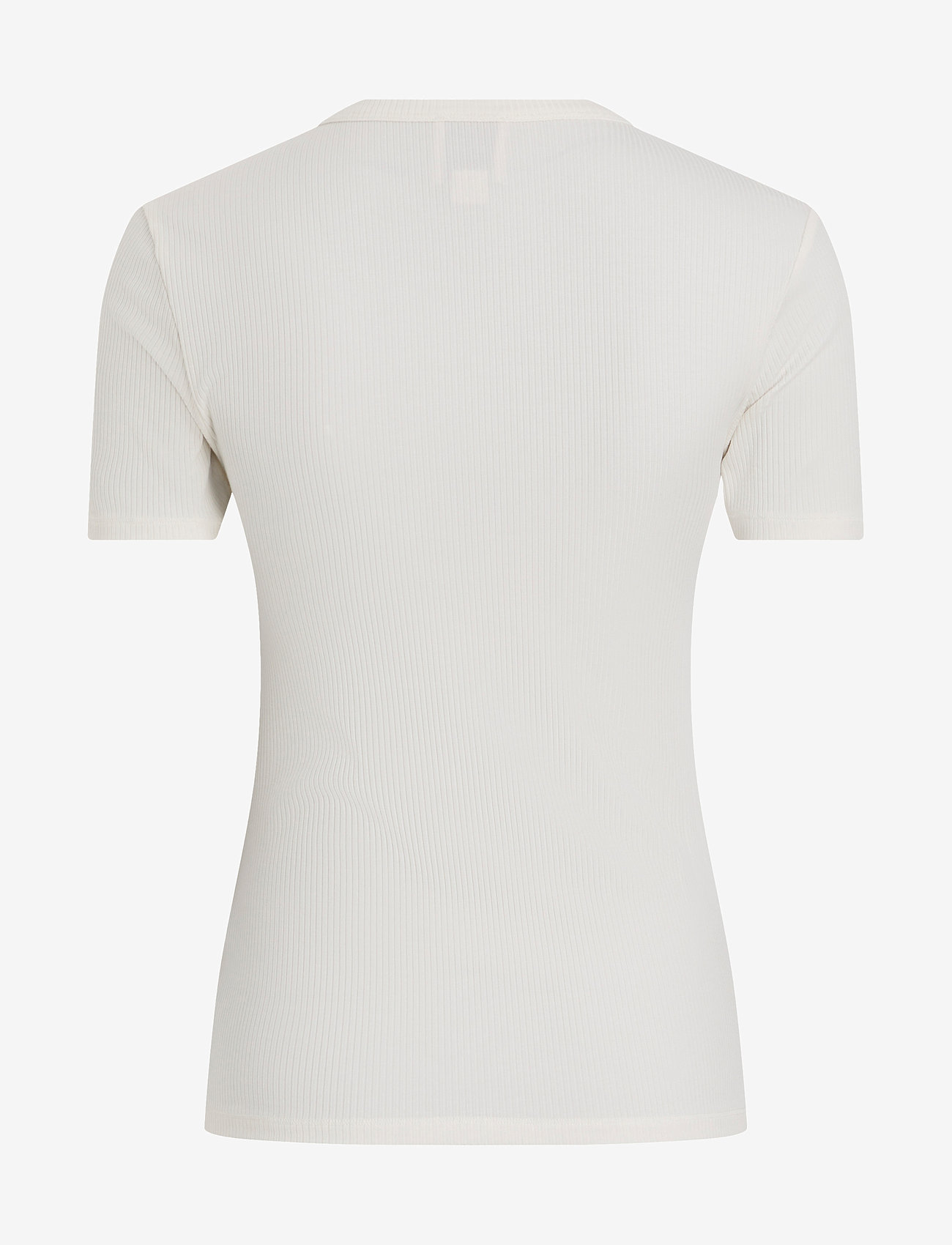 Calvin Klein - MODAL RIB SLIM SS TOP - t-shirts - tofu - 2
