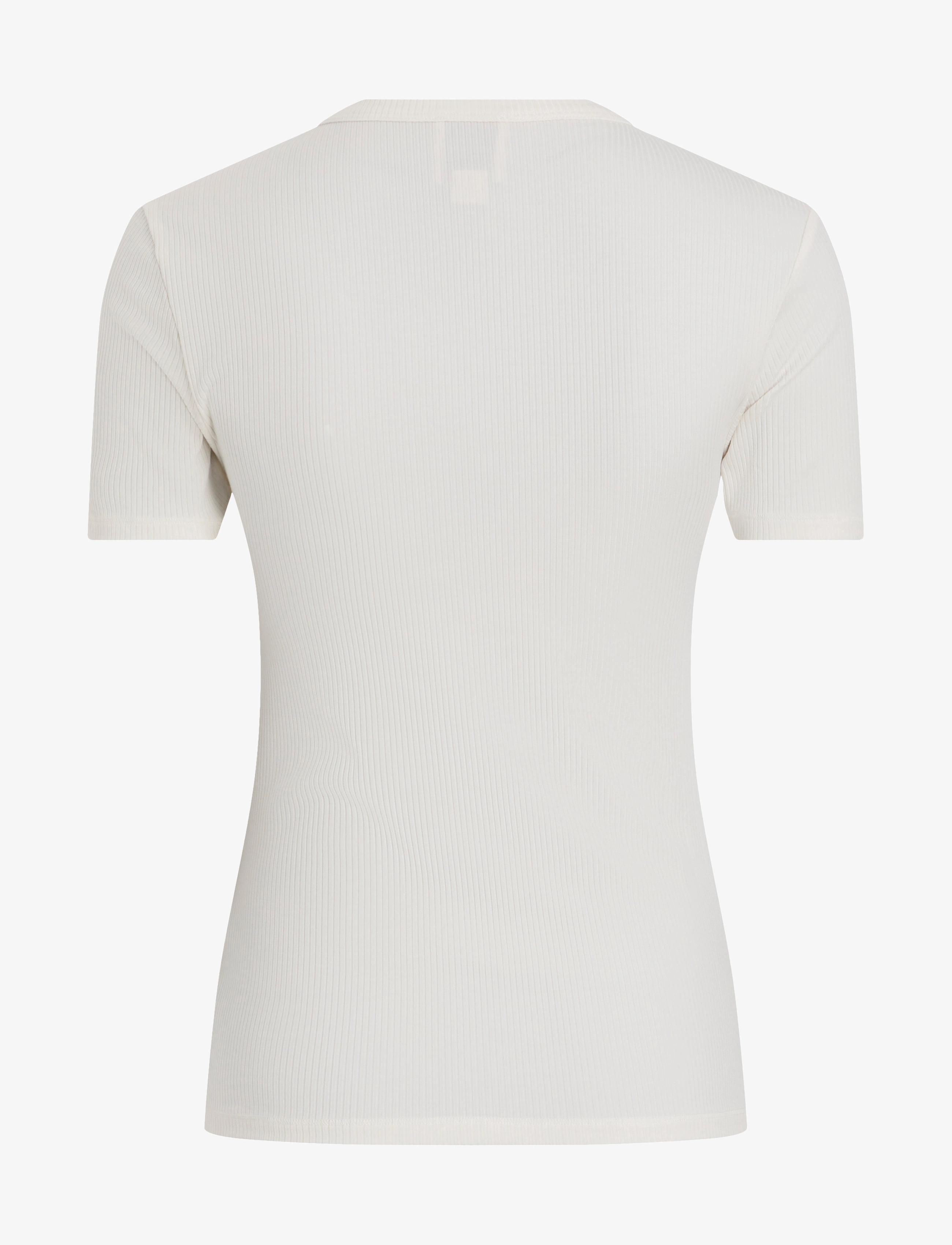 Calvin Klein - MODAL RIB SLIM SS TOP - tofu - 2