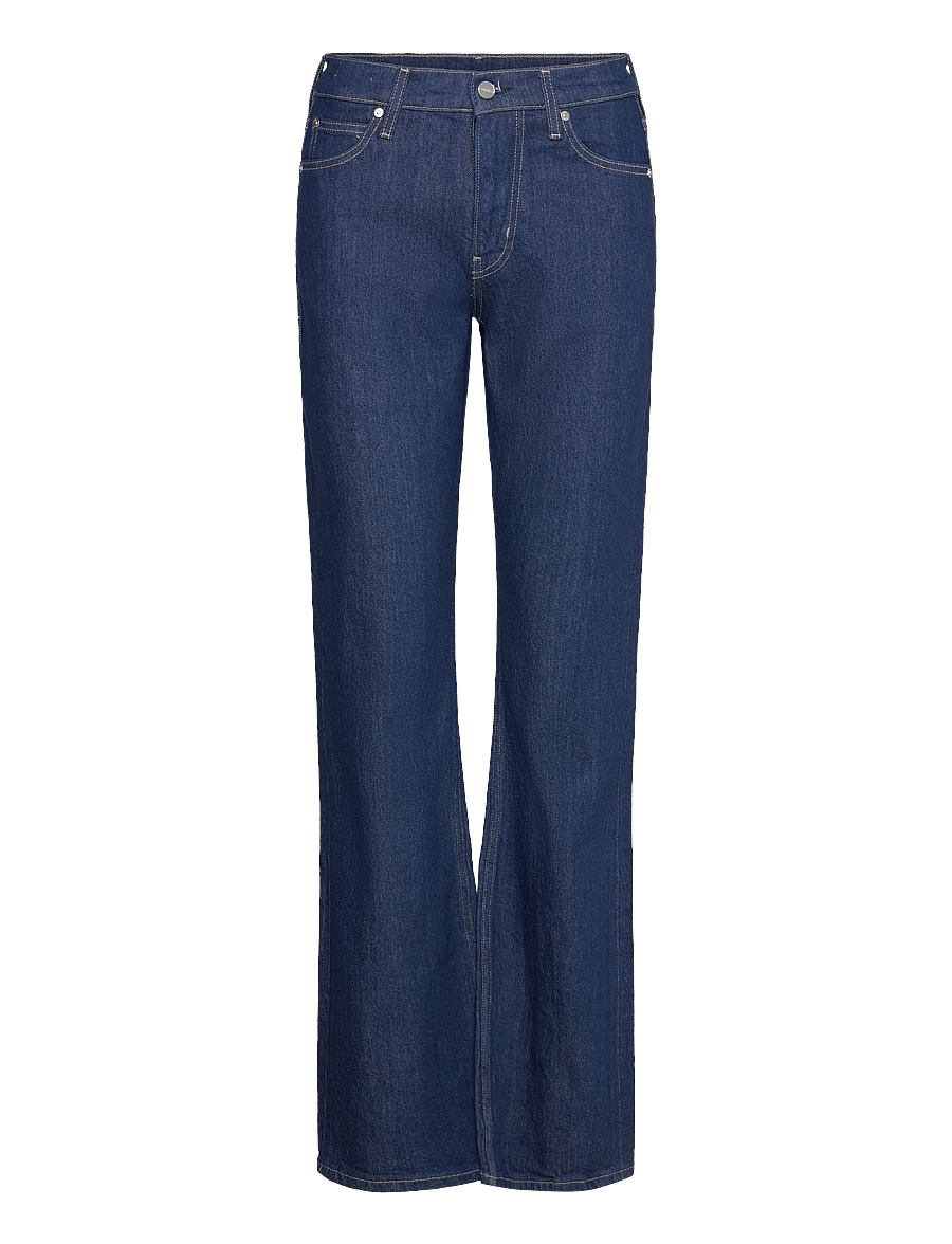 Calvin Klein - MR RELAXED FLARE BRILLIANT BLUE - schlaghosen - denim rinse - 1