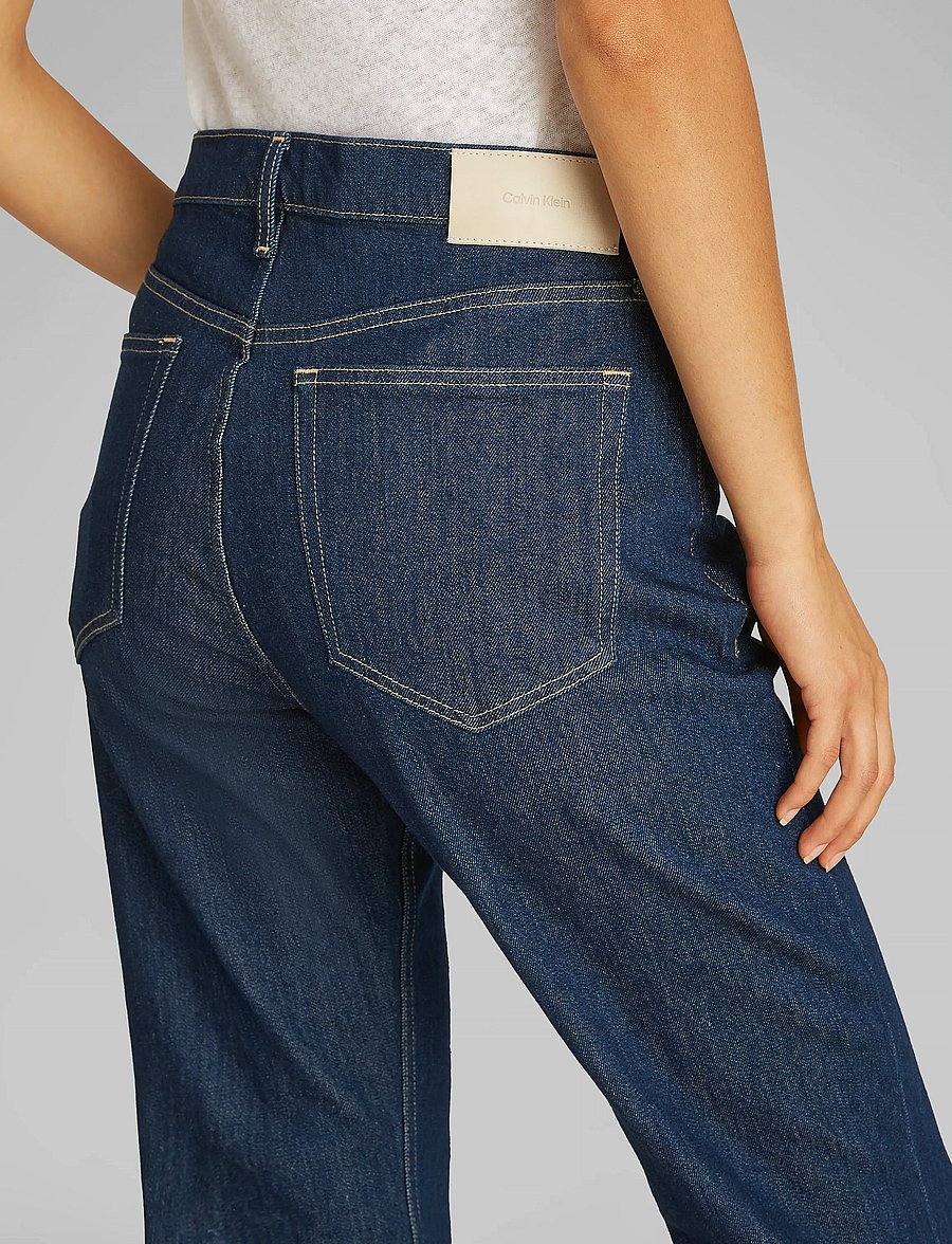 Calvin Klein - MR RELAXED FLARE BRILLIANT BLUE - schlaghosen - denim rinse - 5