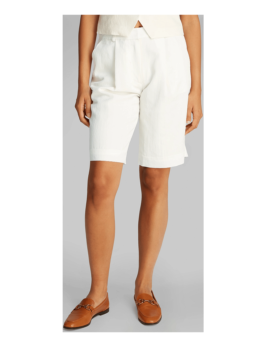 Calvin Klein - TECH TEXTURE SHORTS - bermuda-püksid - tofu - 0