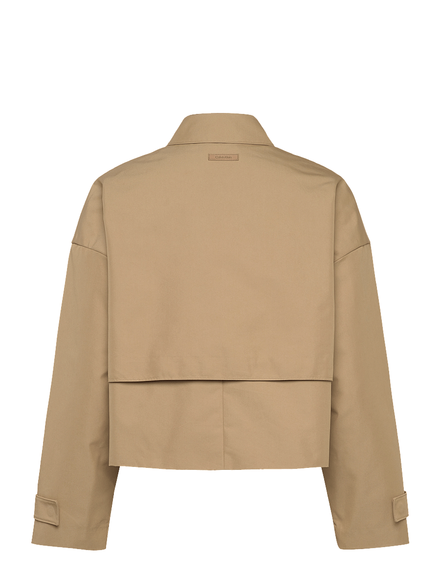 Calvin Klein - COTTON TWILL TRENCH JACKET - starfish - 2