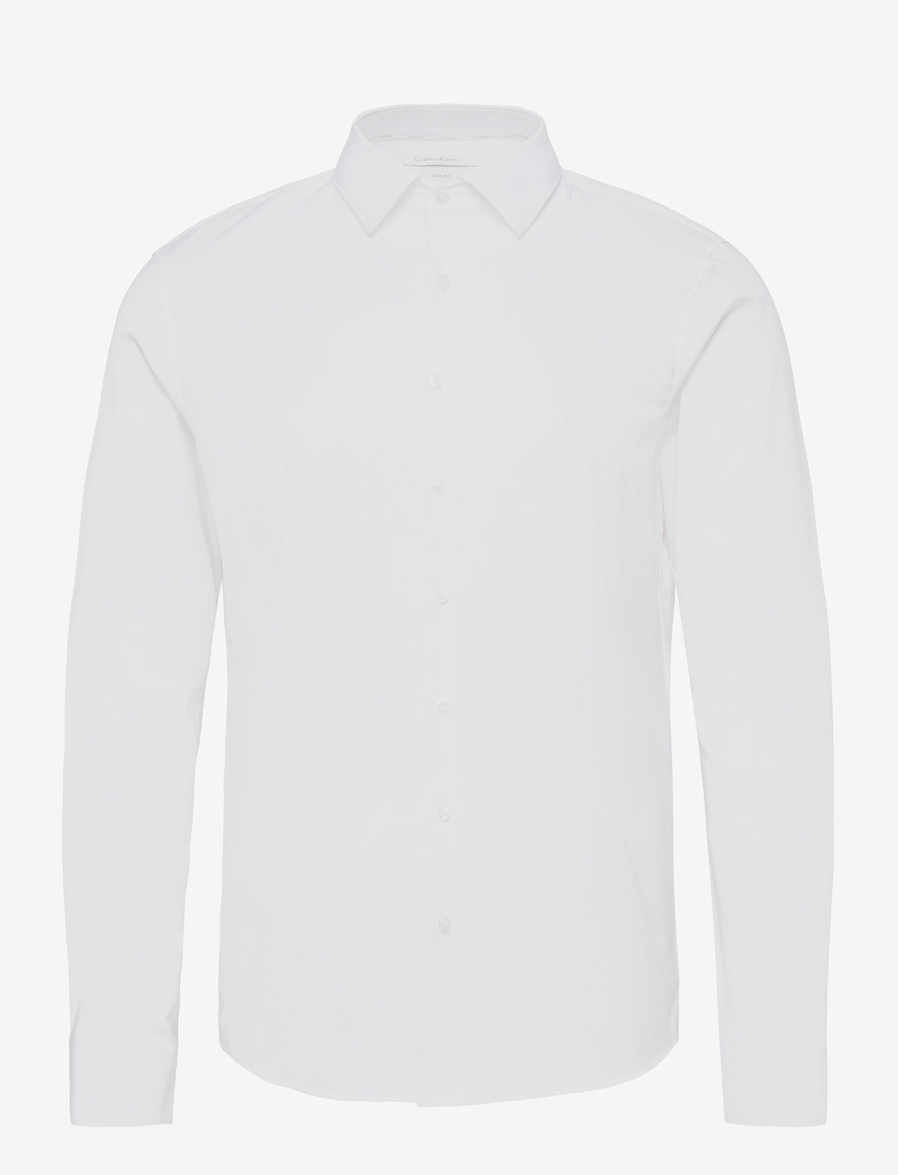 Calvin Klein - TWILL EASY IRON SLIM SHIRT - white - 0