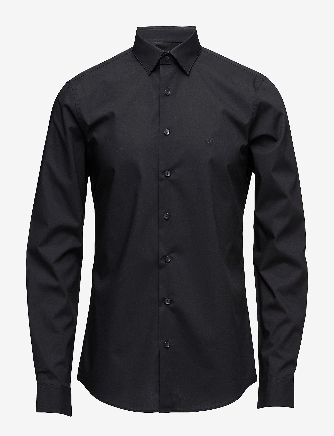 Calvin Klein - 2PLY POPLIN STRETCH - black - 1