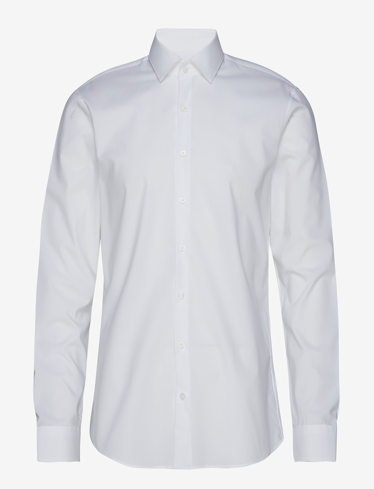 2PLY POPLIN STRETCH - WHITE