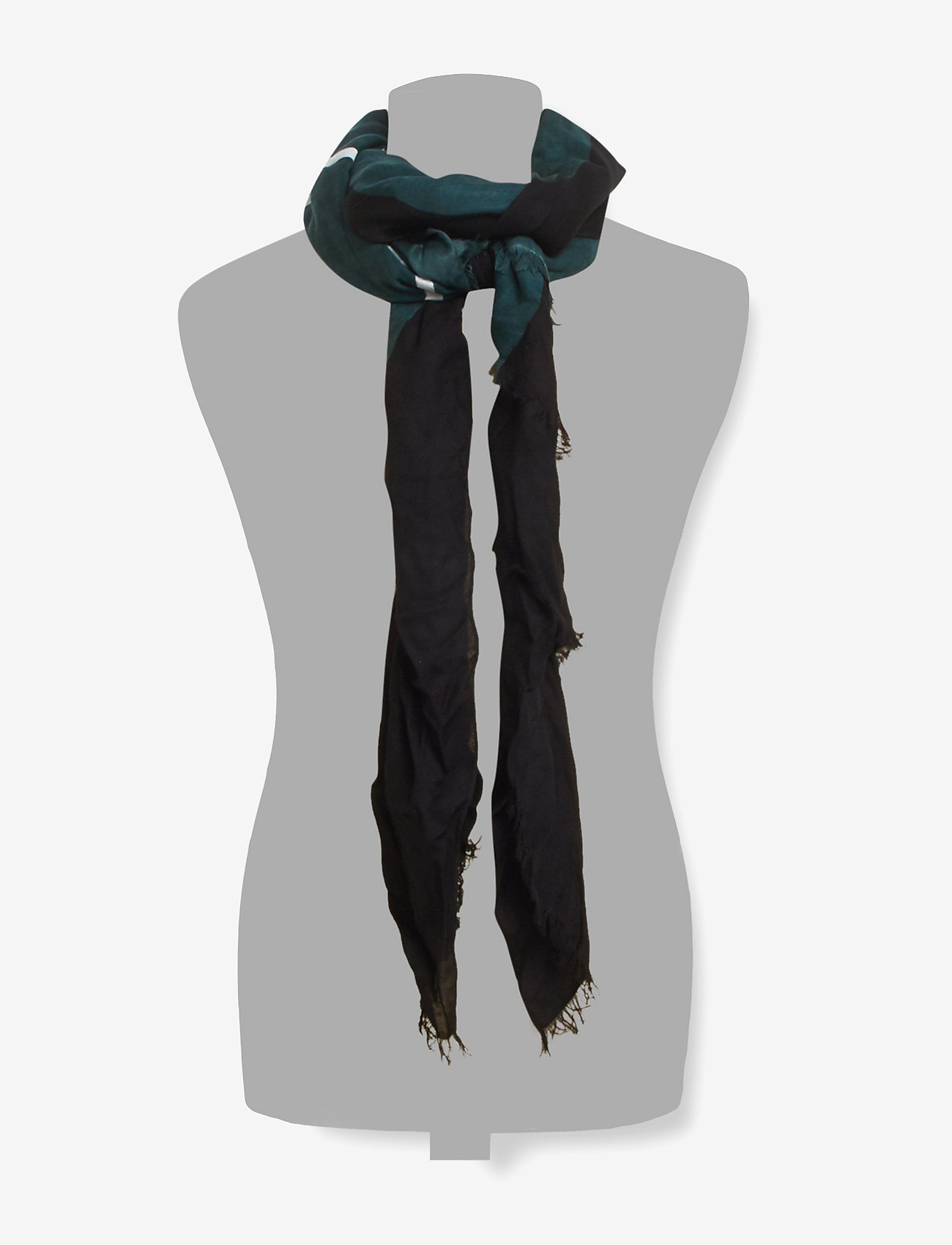 Calvin Klein - BLOCK OUT SCARF W - black - 1