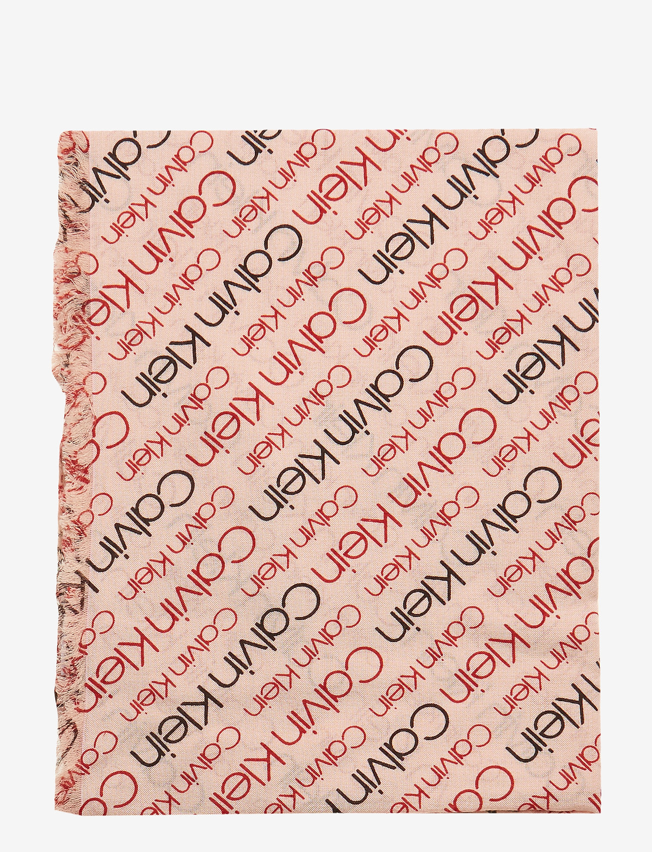 Calvin Klein - LOGO SCARF M - dark red - 2