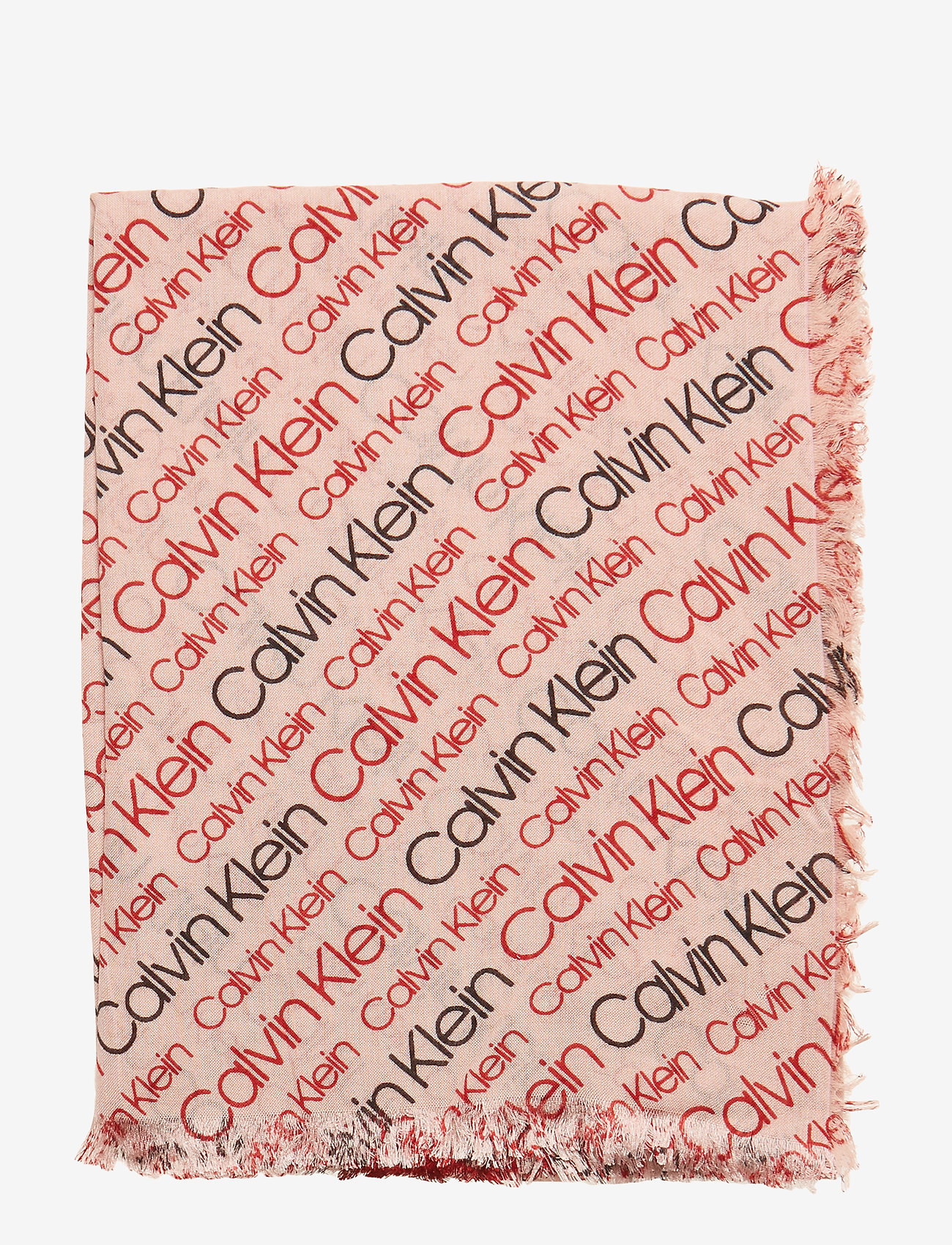 Calvin Klein - LOGO SCARF W - dark red - 2