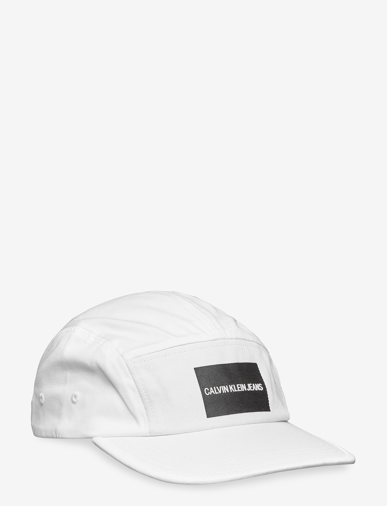 Calvin Klein - J PRINTED LOGO CAP M - bright white - 0